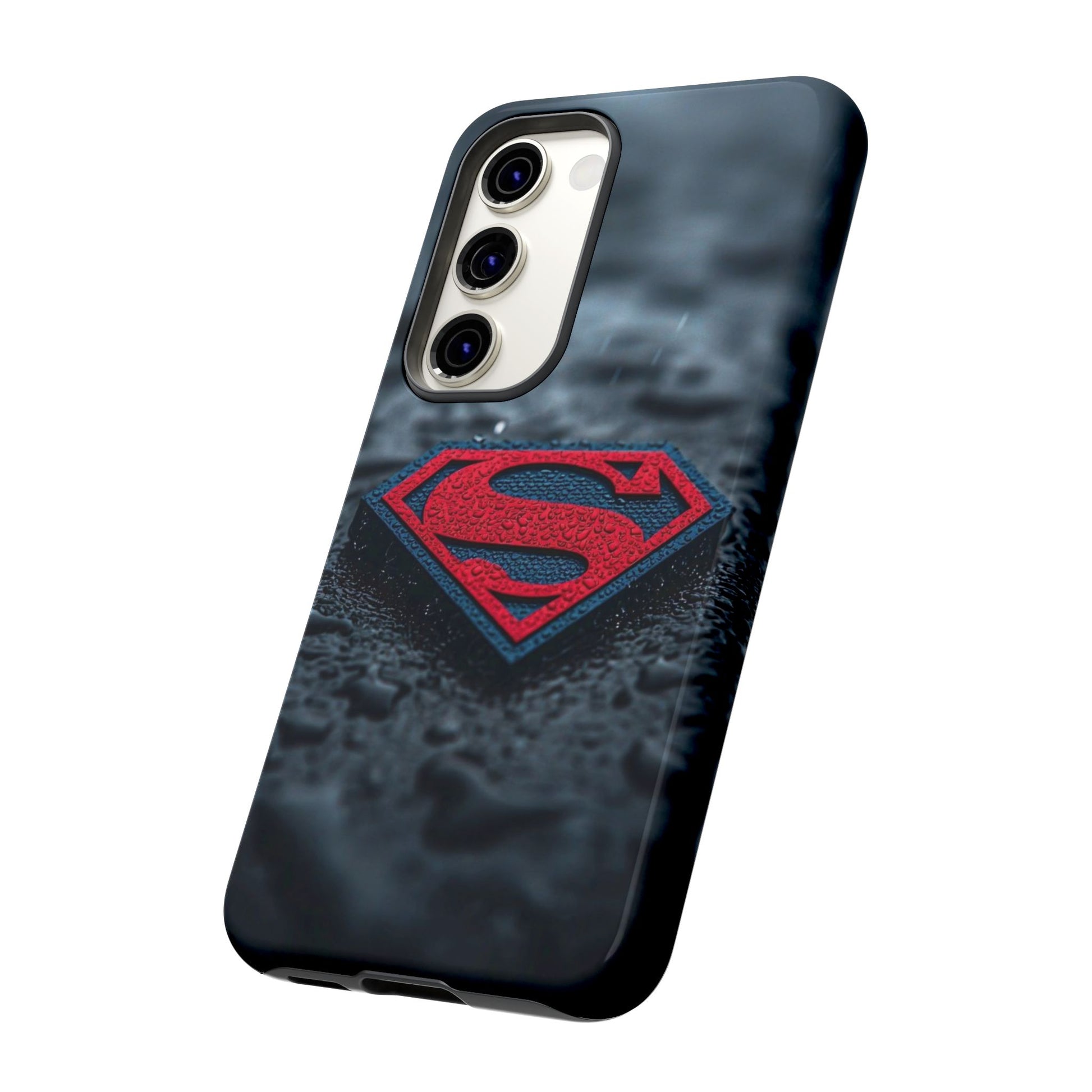Superman Logo Tough Cases for iPhones, Samsung, and Pixel