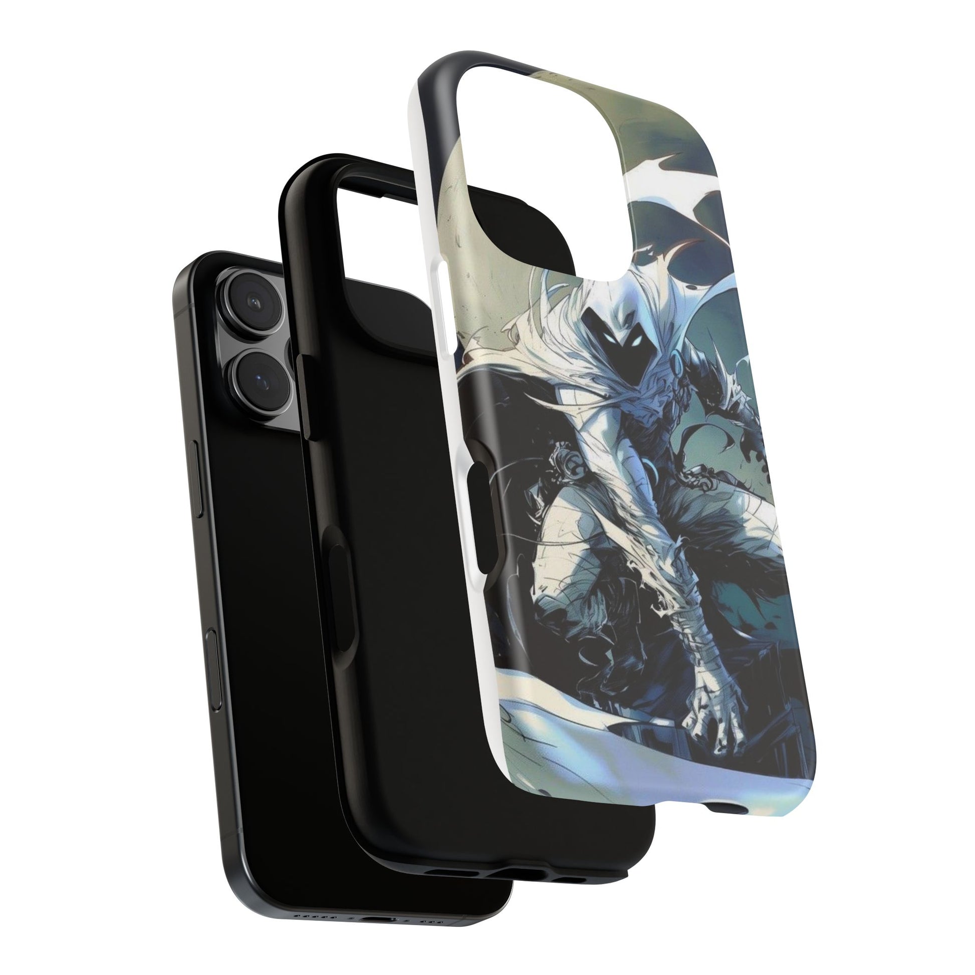 Moon Knight Tough Cases for iPhones, Samsung, and Pixel