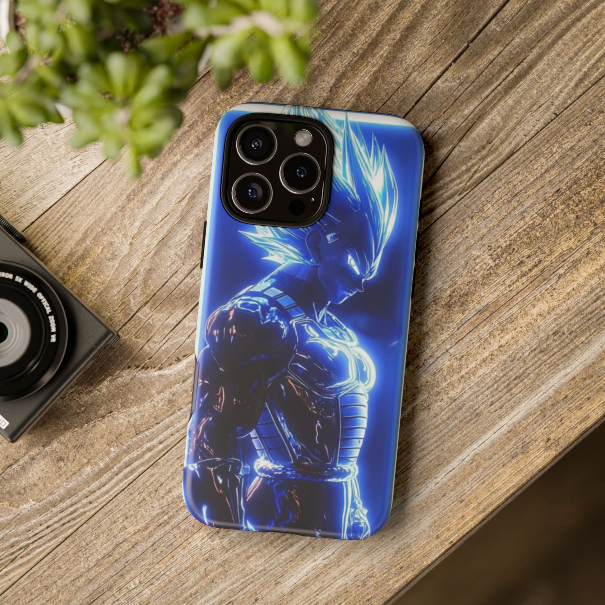 Anime Dragon Ball Z Super Saiyan Tough Cases for iPhones, Samsung, and Pixel