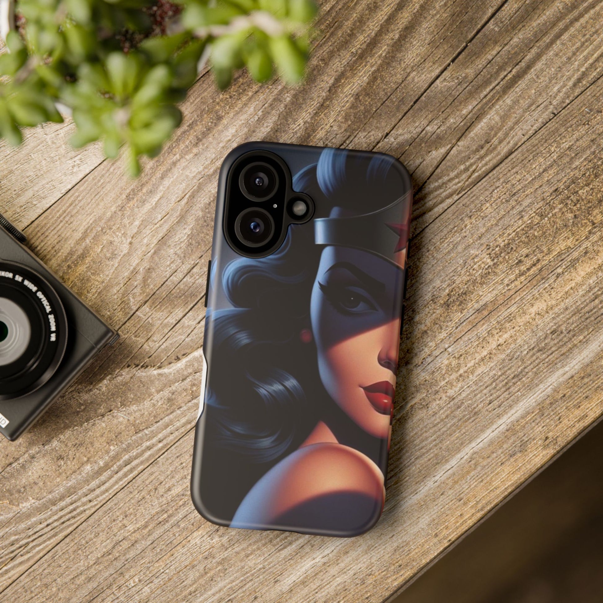 Classic Comics Wonder Woman Tough Cases for iPhones, Samsung, and Pixel