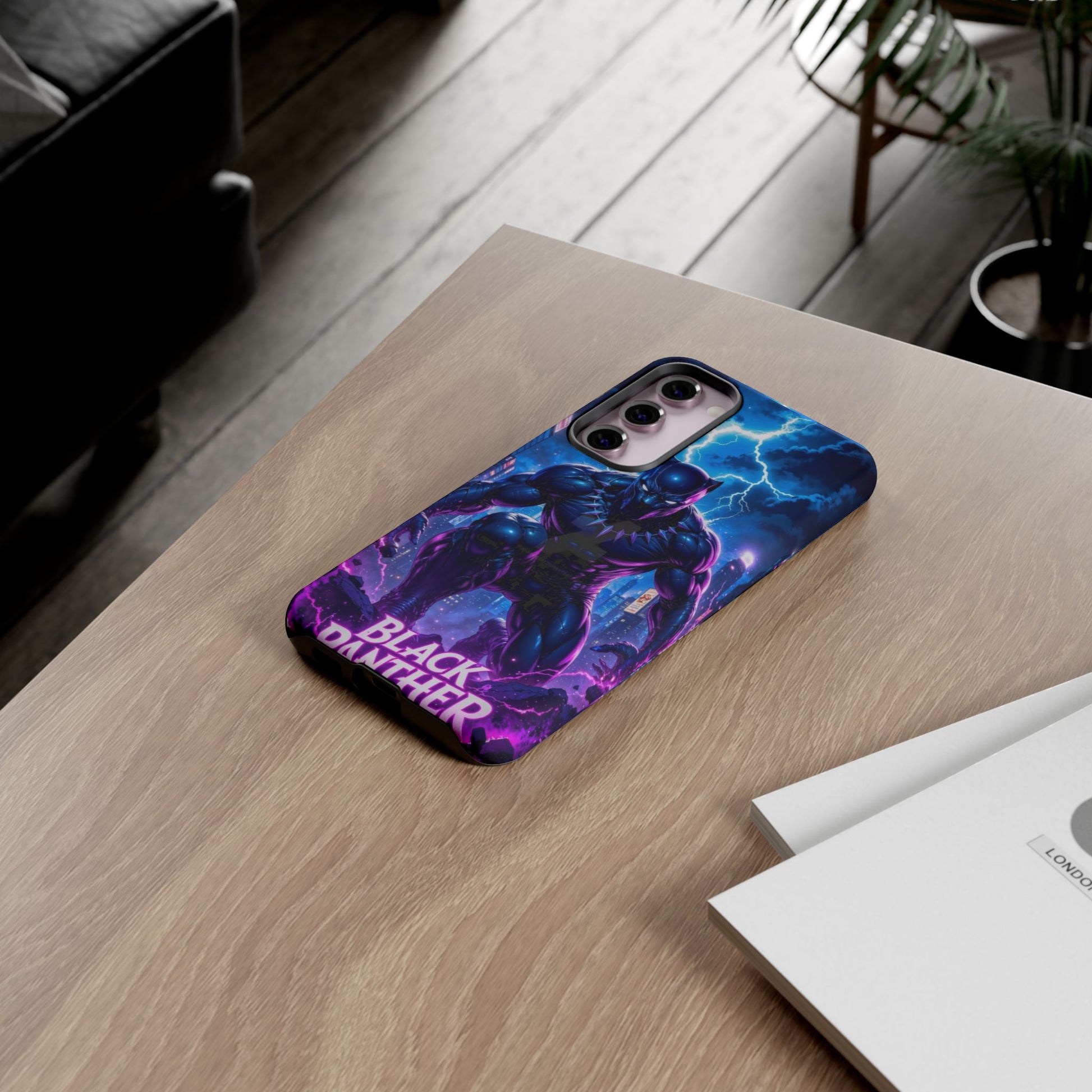 Black Panther Phone Case, Tough Cases for iPhones, Samsung, and Pixel