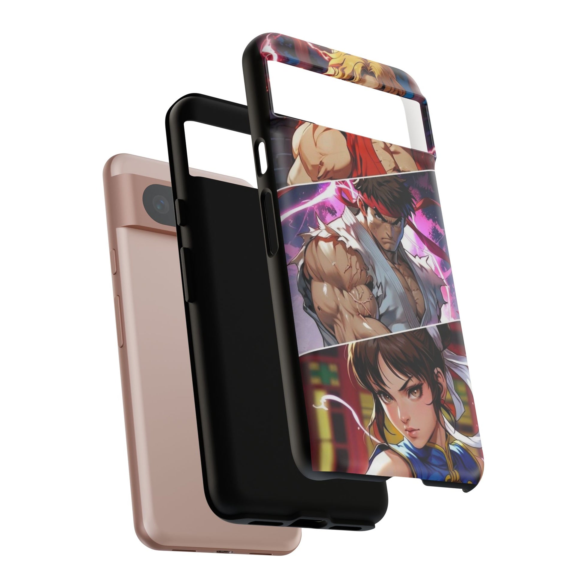 Street Fighter Gamer Theme Tough Cases for iPhones, Samsung, and Pixel