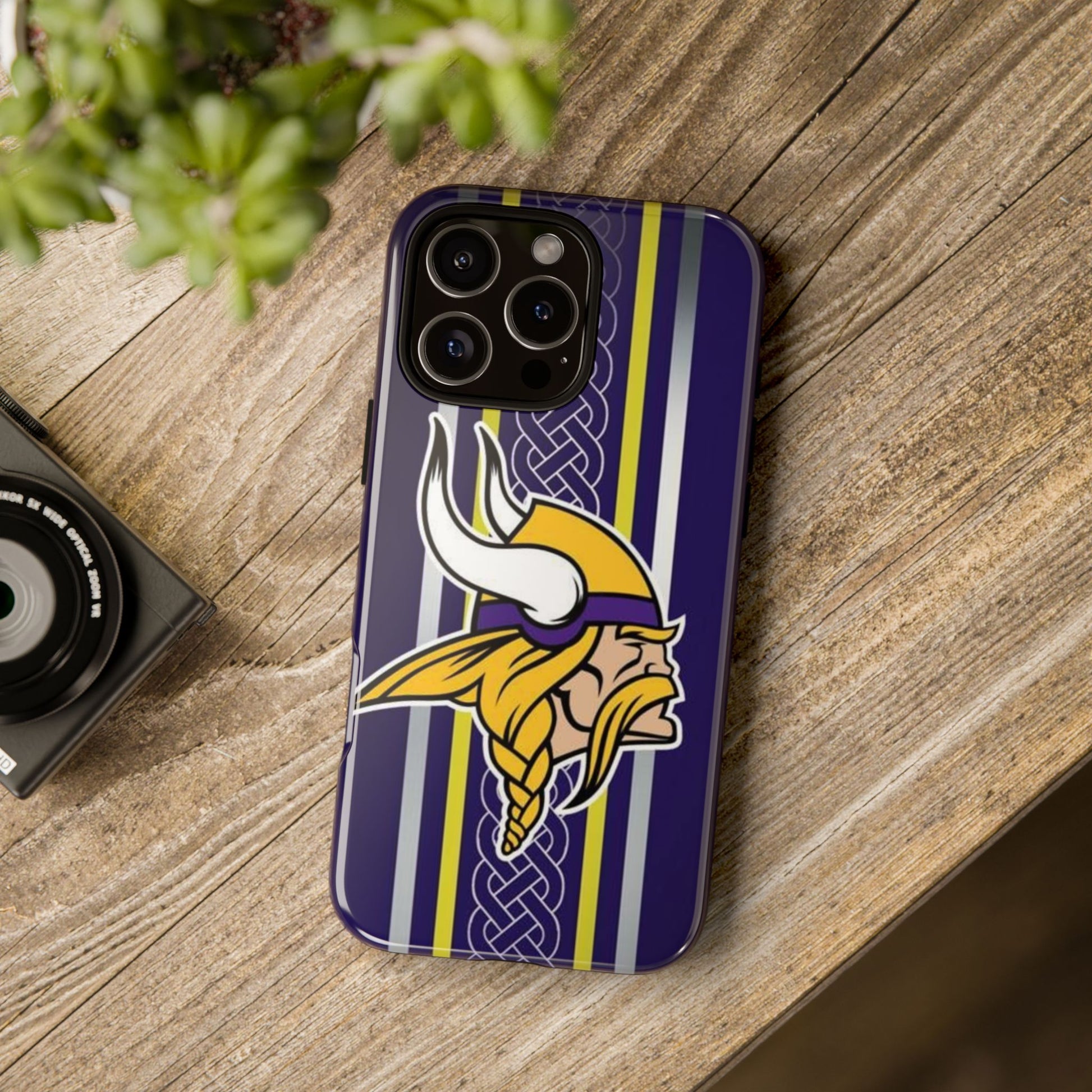 Minnesota Vikings logo Phone Case, Tough Cases for iPhones, Samsung, and Pixel