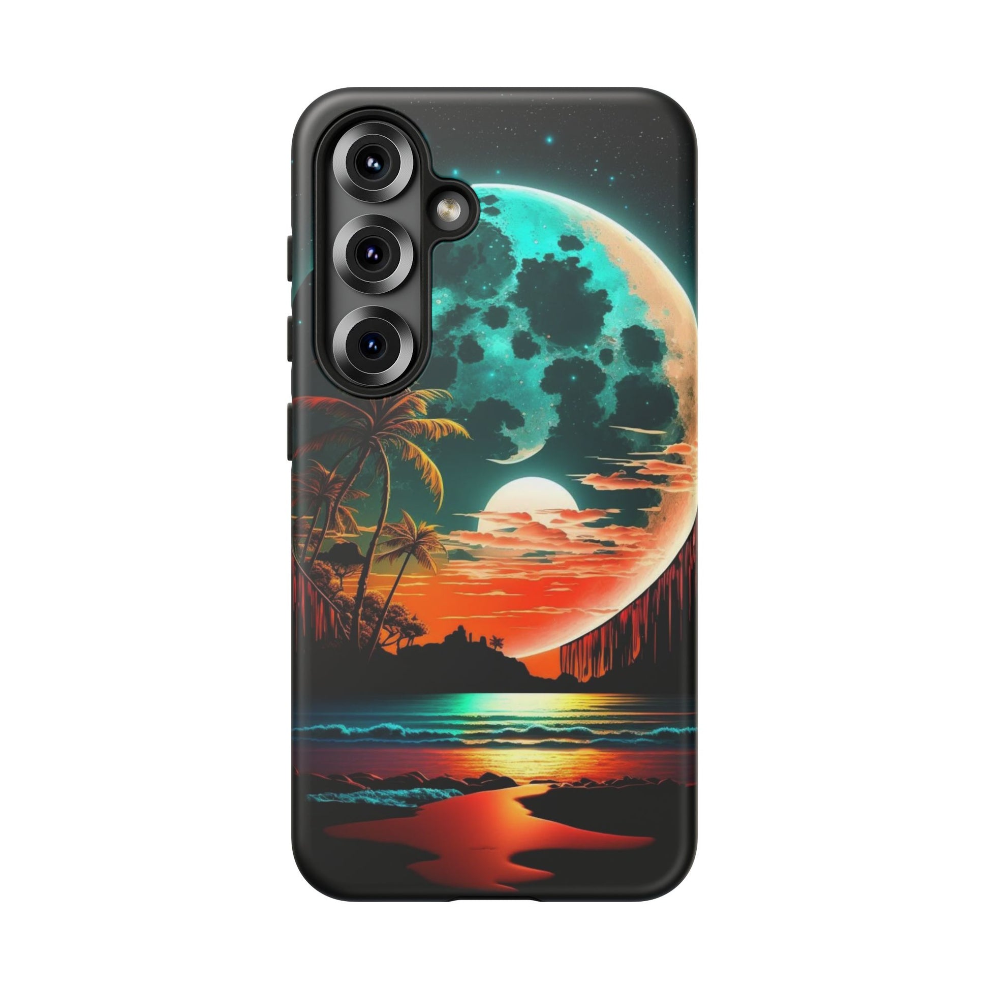 Fantasy Beach Sunset Landscape Phone Case for iPhone, Samsung Galaxy, & Pixel Phones