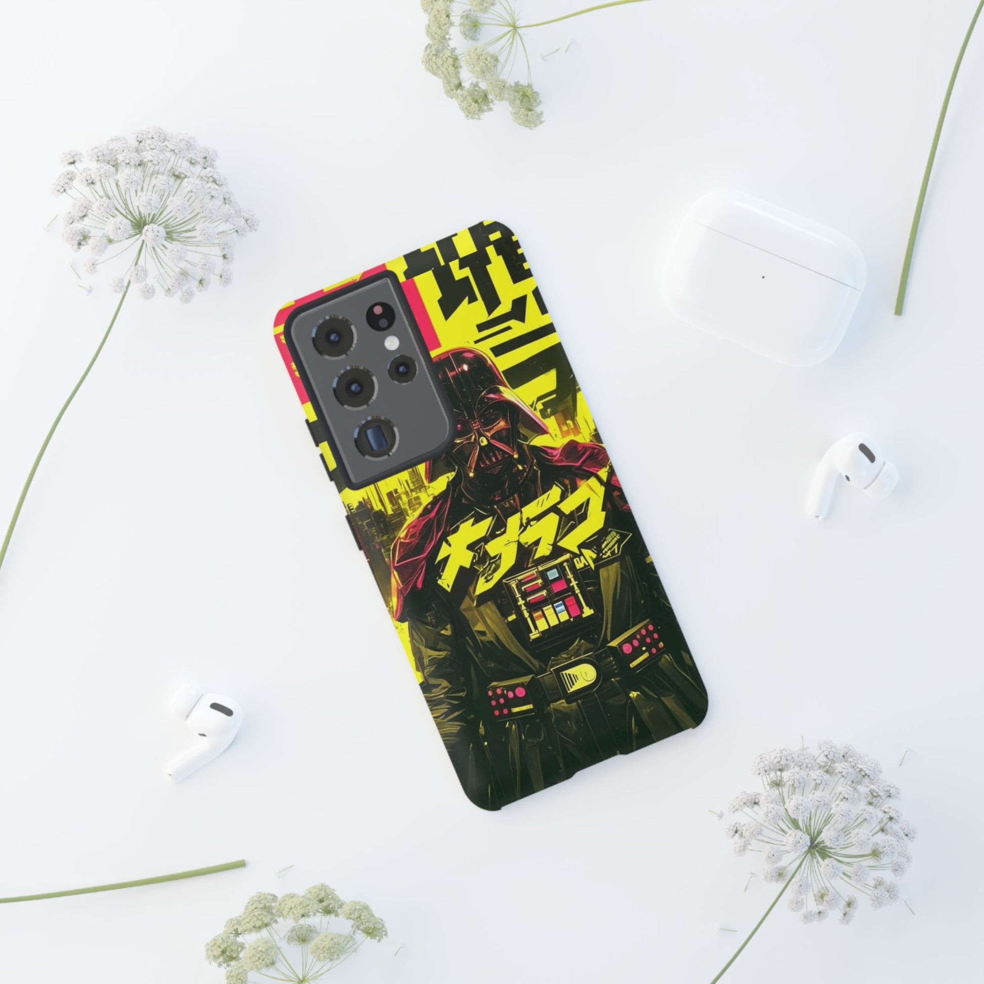 Cyberpunk X Vader Tough Cases for iPhones, Samsung, and Pixel