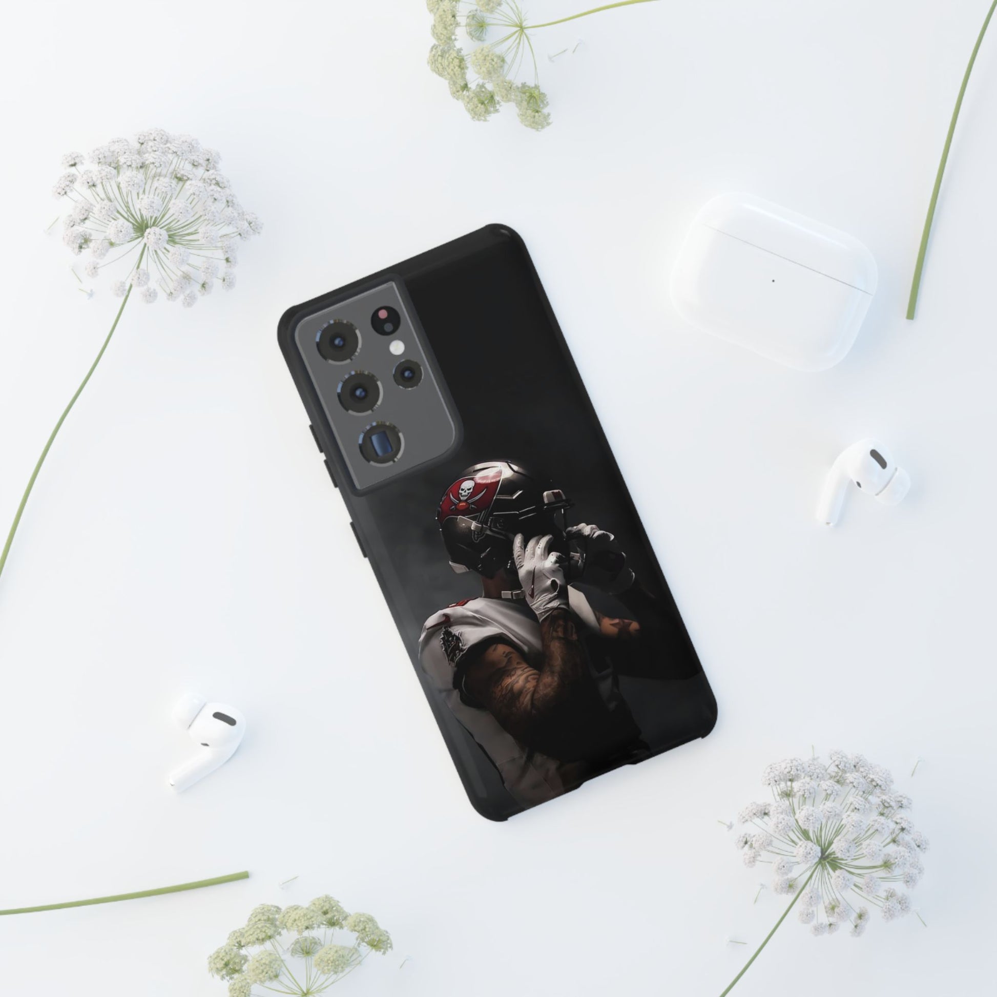 Mike Evans Football Tampa Bay Buccaneers Tough Cases for iPhones, Samsung, and Pixel