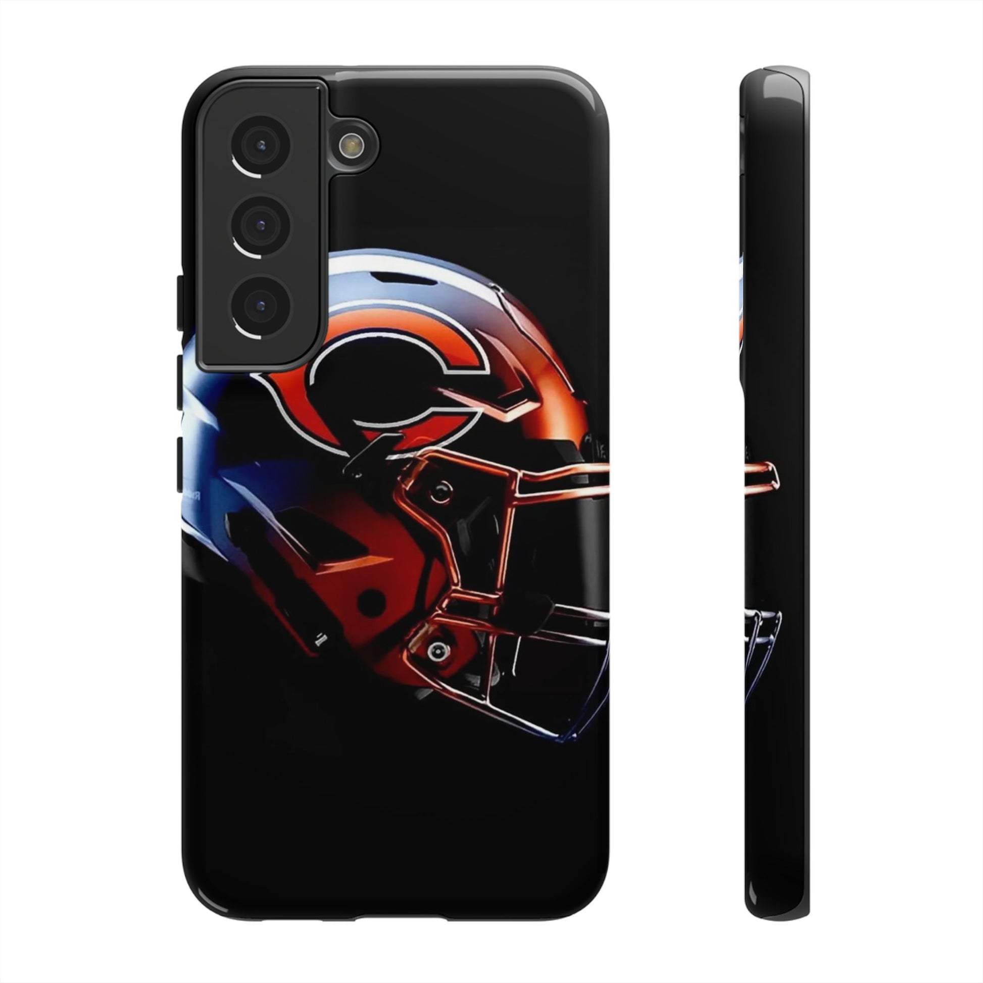 Football Helmet Chicago Bears Phone Case, Tough Cases for iPhones, Samsung, and Pixel