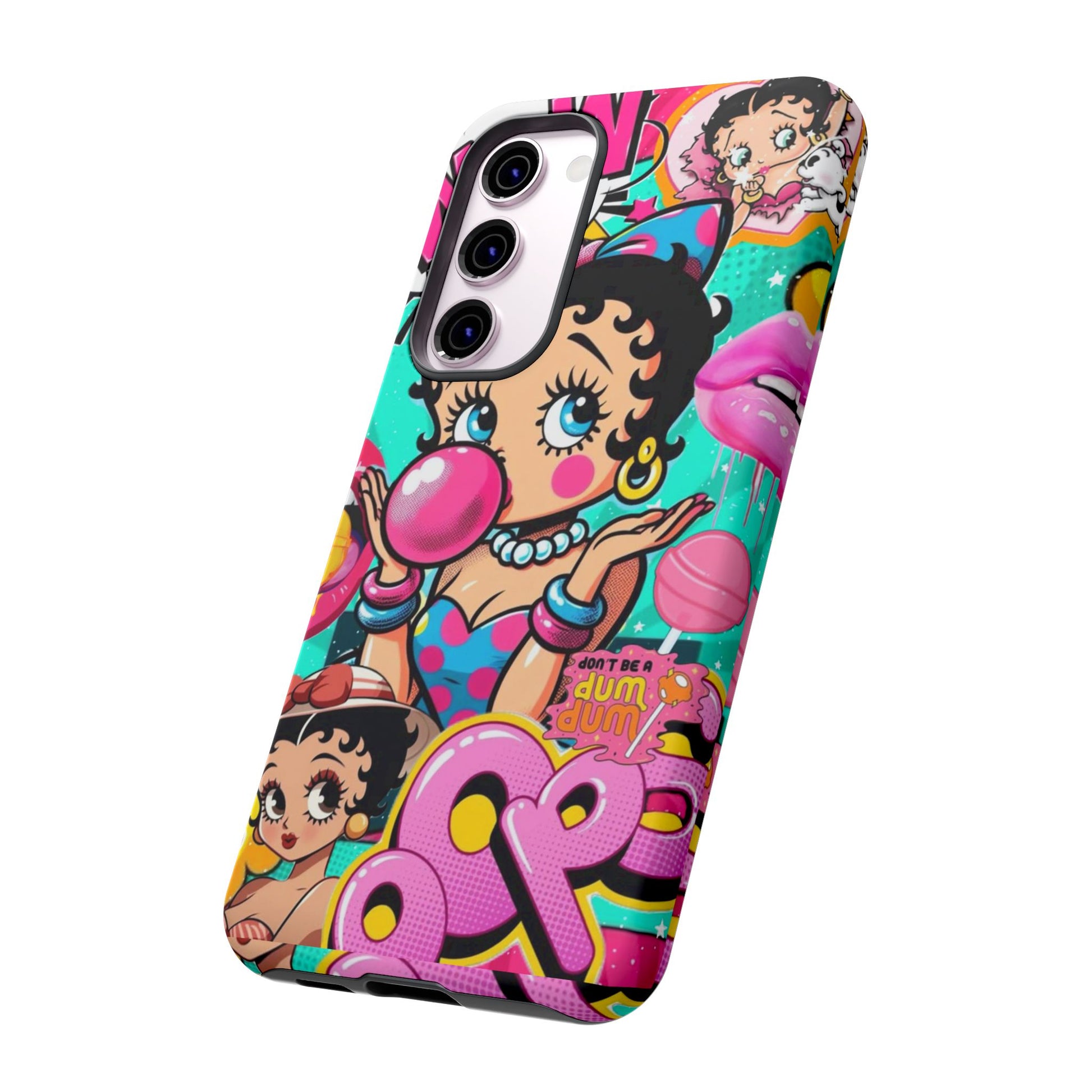 Betty Boop Comic Strip Phone Case for iPhone, Samsung Galaxy, & Pixel Phones