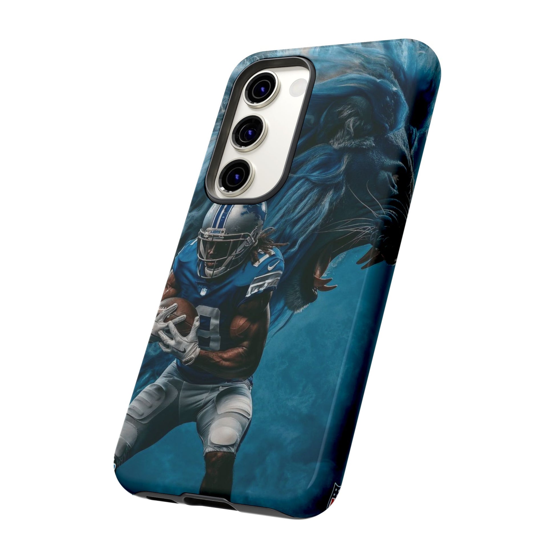 Detroit Lions Player Football Phone Case, Tough Cases for iPhones, Samsung, and Pixel
