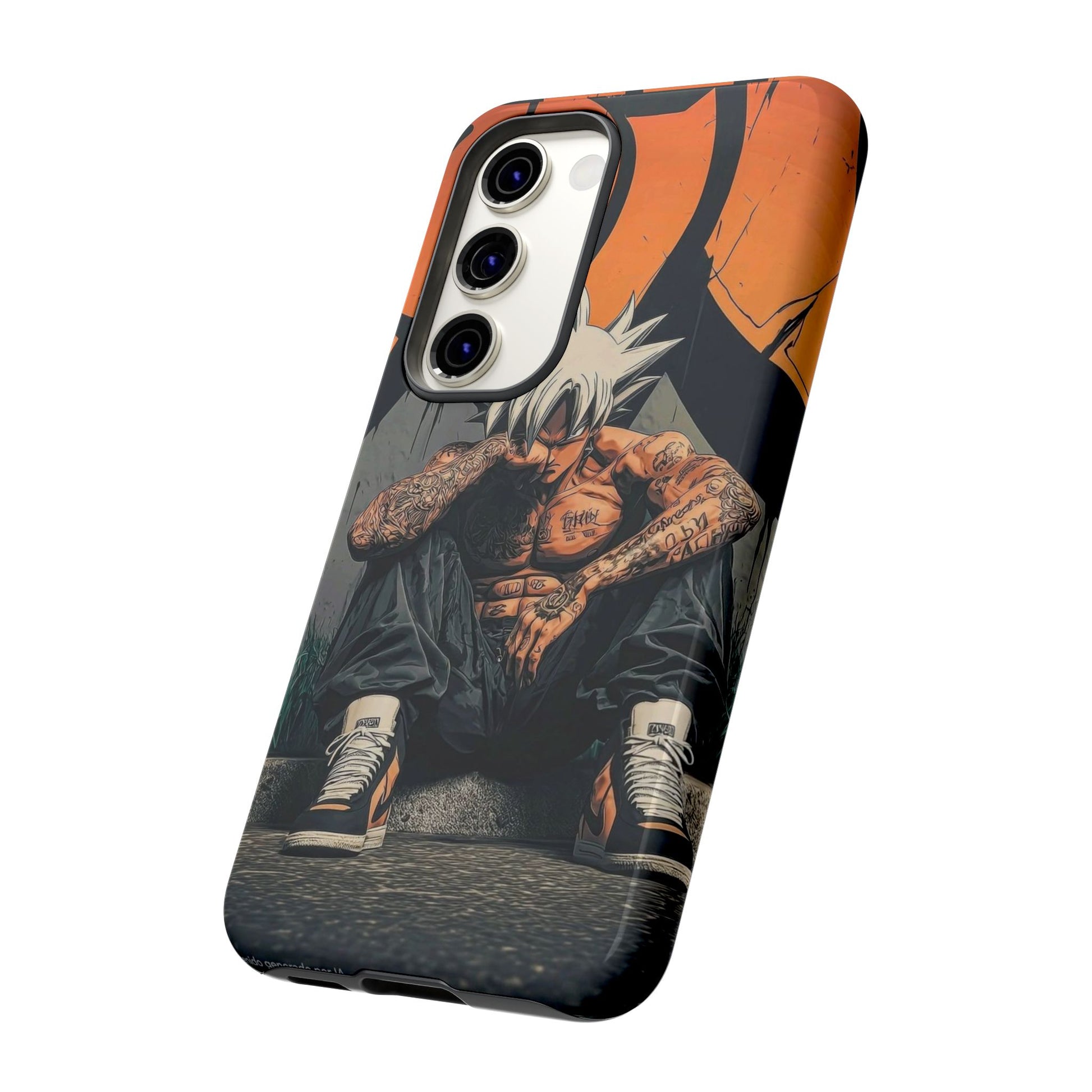 Anime DBZ Thug Tough Cases for iPhones, Samsung, and Pixel
