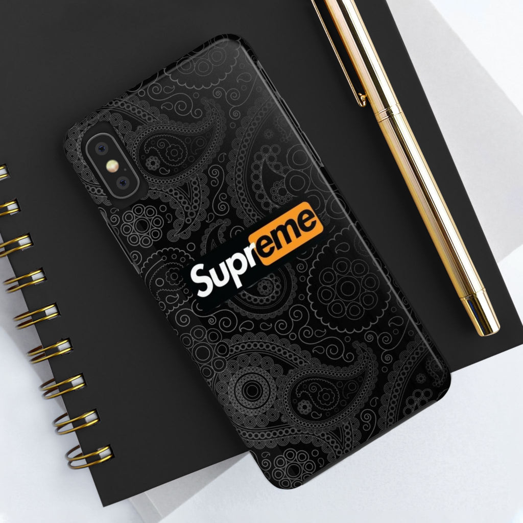 Supreme Themed Tough Phone Cases for Iphones & Samsung Phones