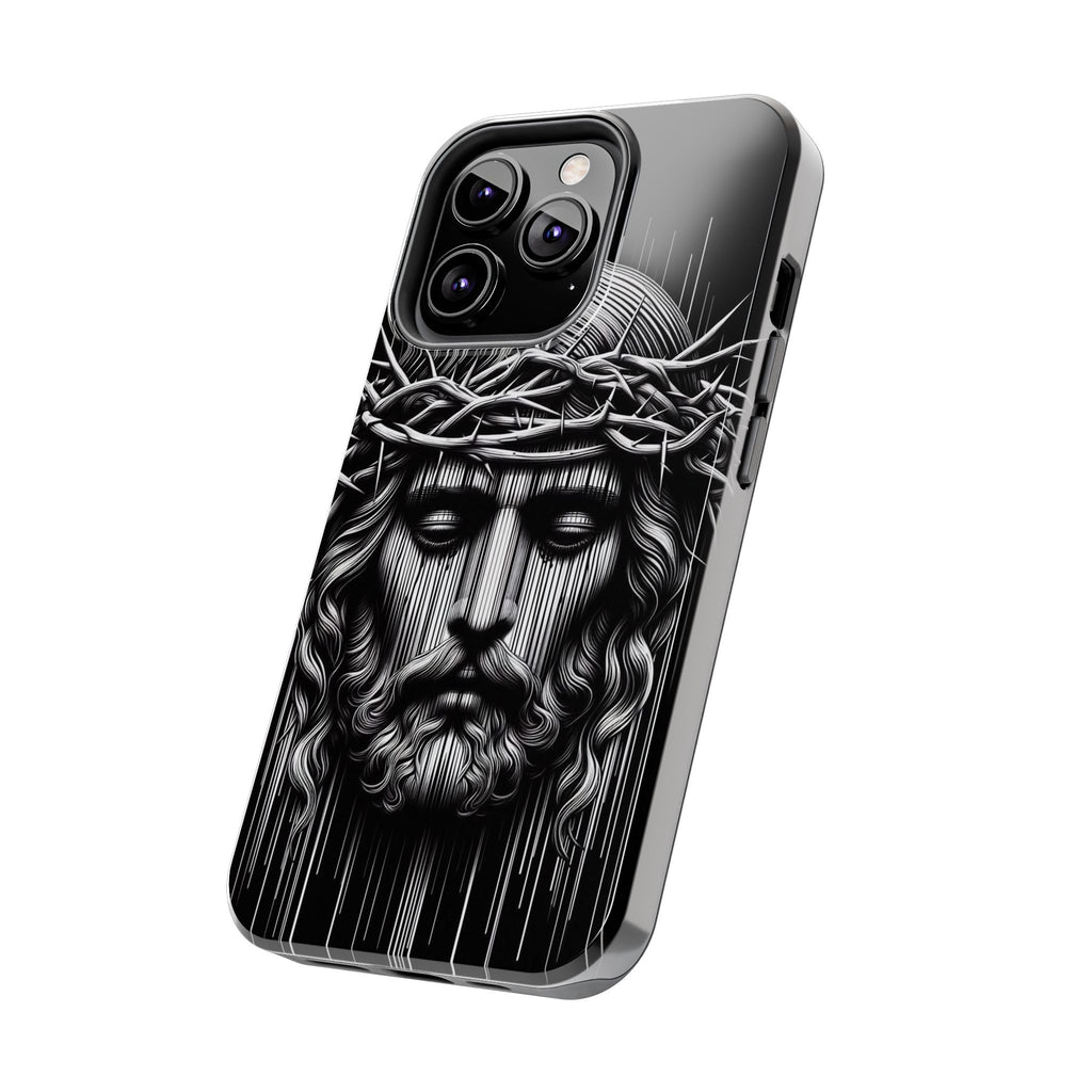 Jesus The King Crown Christian Phone Cases for iPhones & Samsung Phones