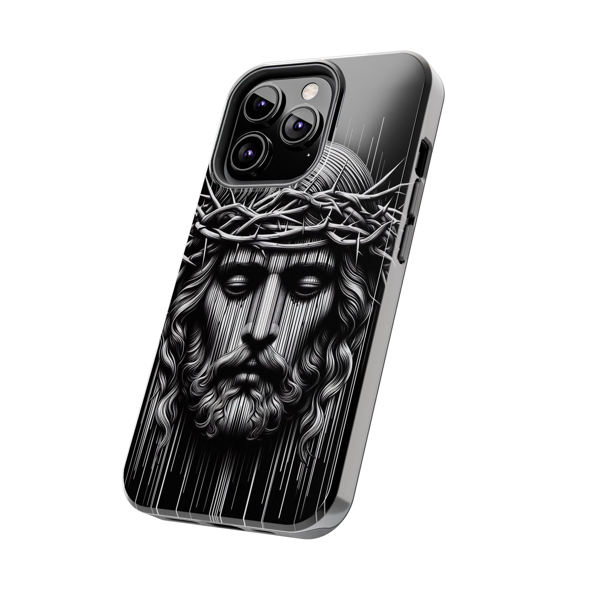 Jesus The King Crown Christian Phone Cases for iPhones & Samsung Phones