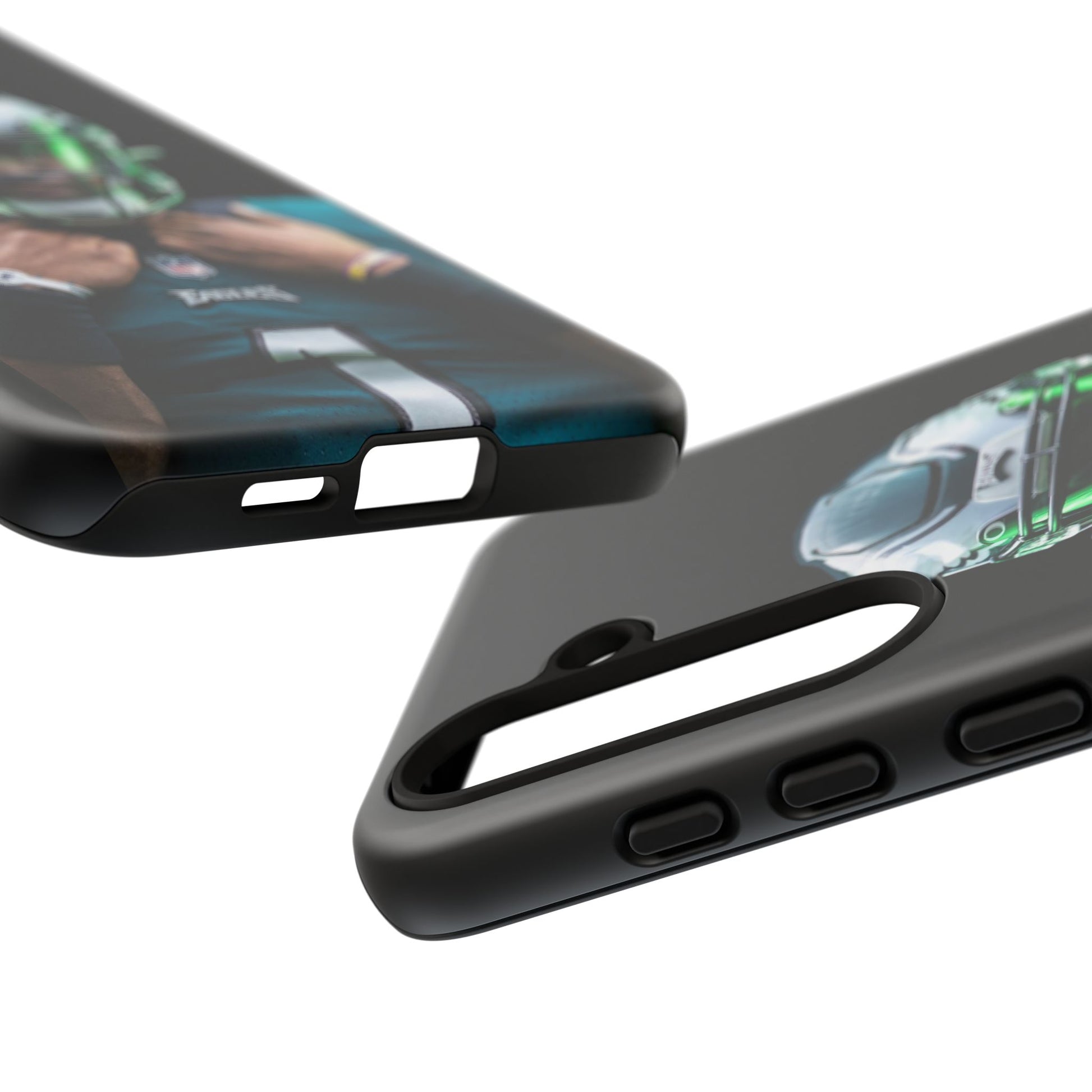 Eagles Football Jalen Hurts Tough Cases for iPhones, Samsung, and Pixel