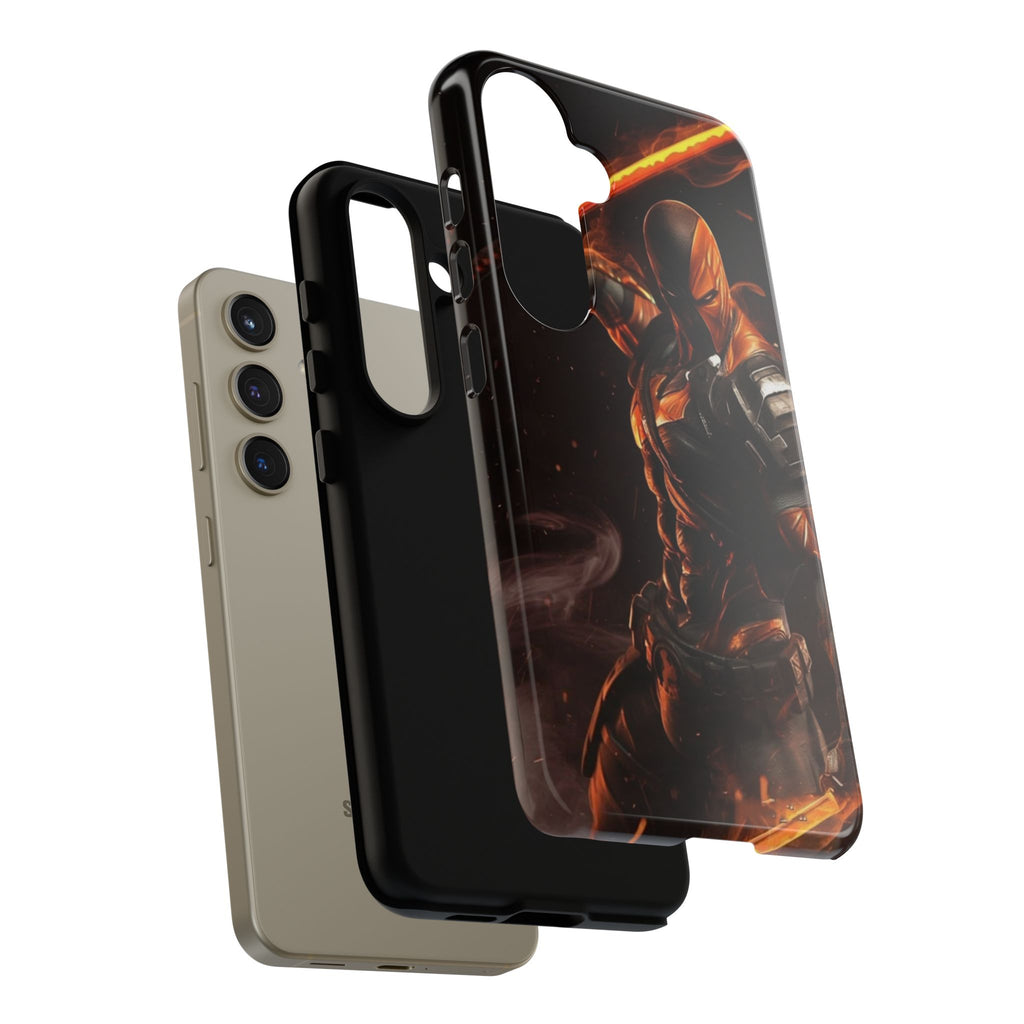 DC Comics Death Stroke Tough Cases for iPhones, Samsung, and Pixel