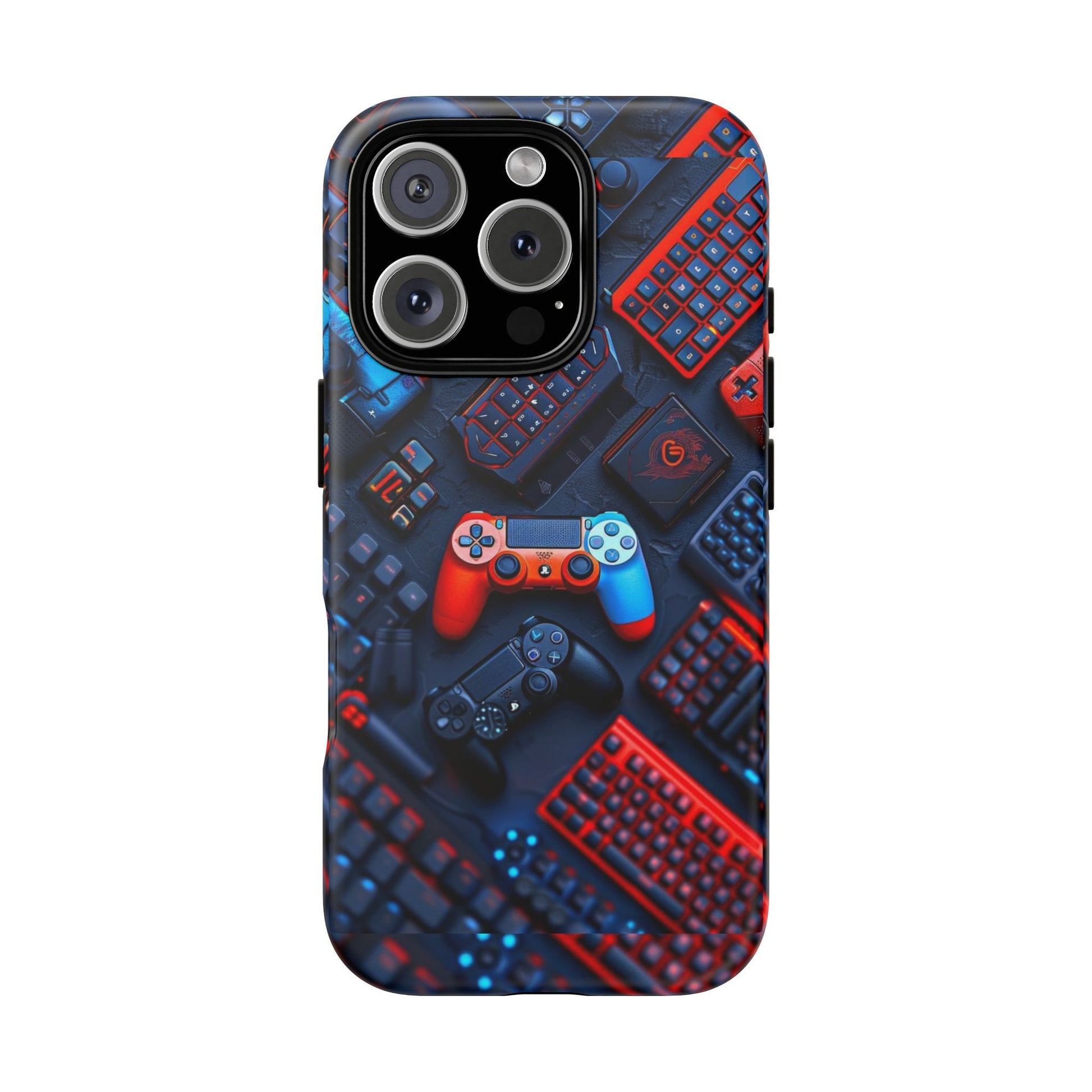 Gamer Themed Controllers Tough Cases for iPhones, Samsung, and Pixel