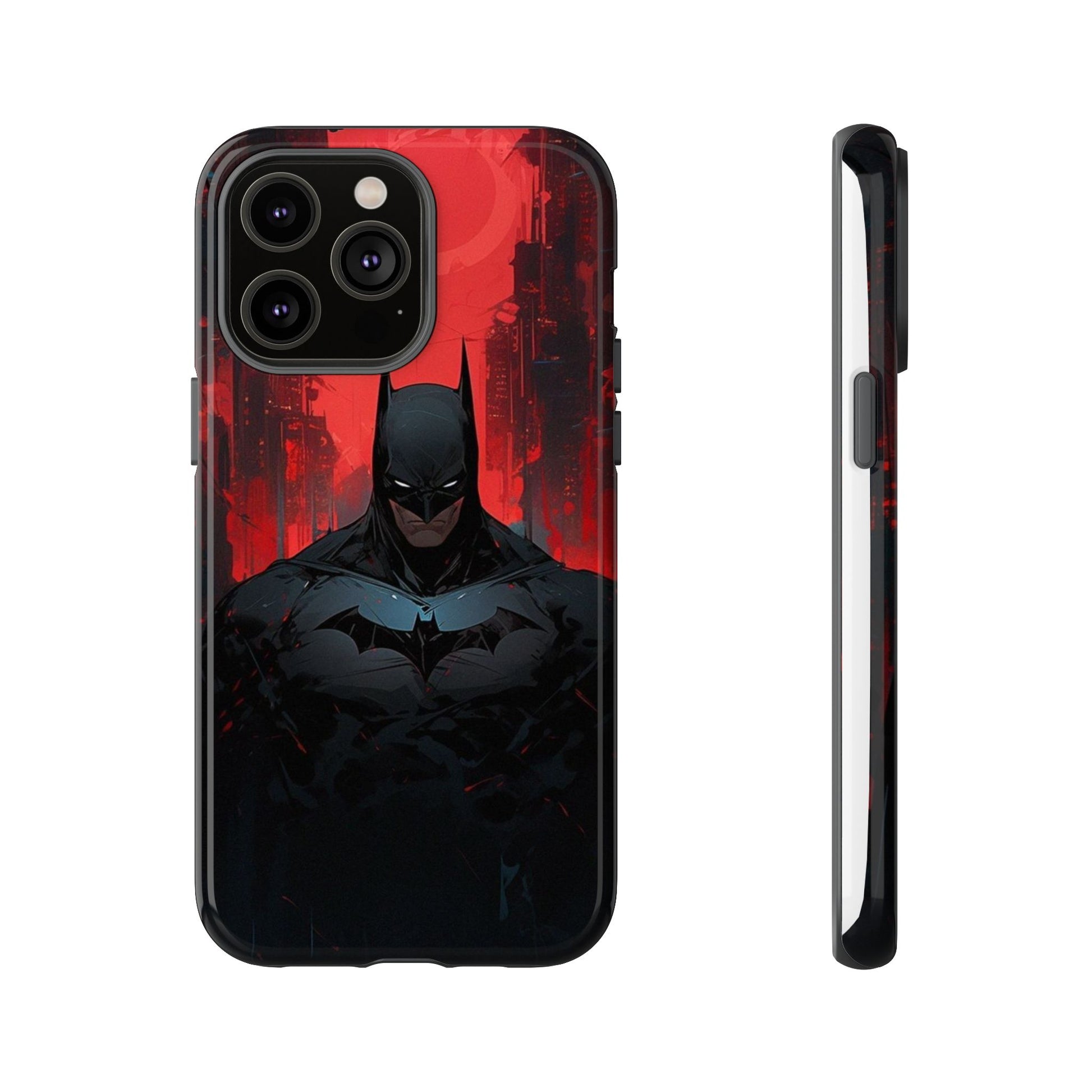 The Dark Knight Batman Tough Cases for iPhones, Samsung, and Pixel