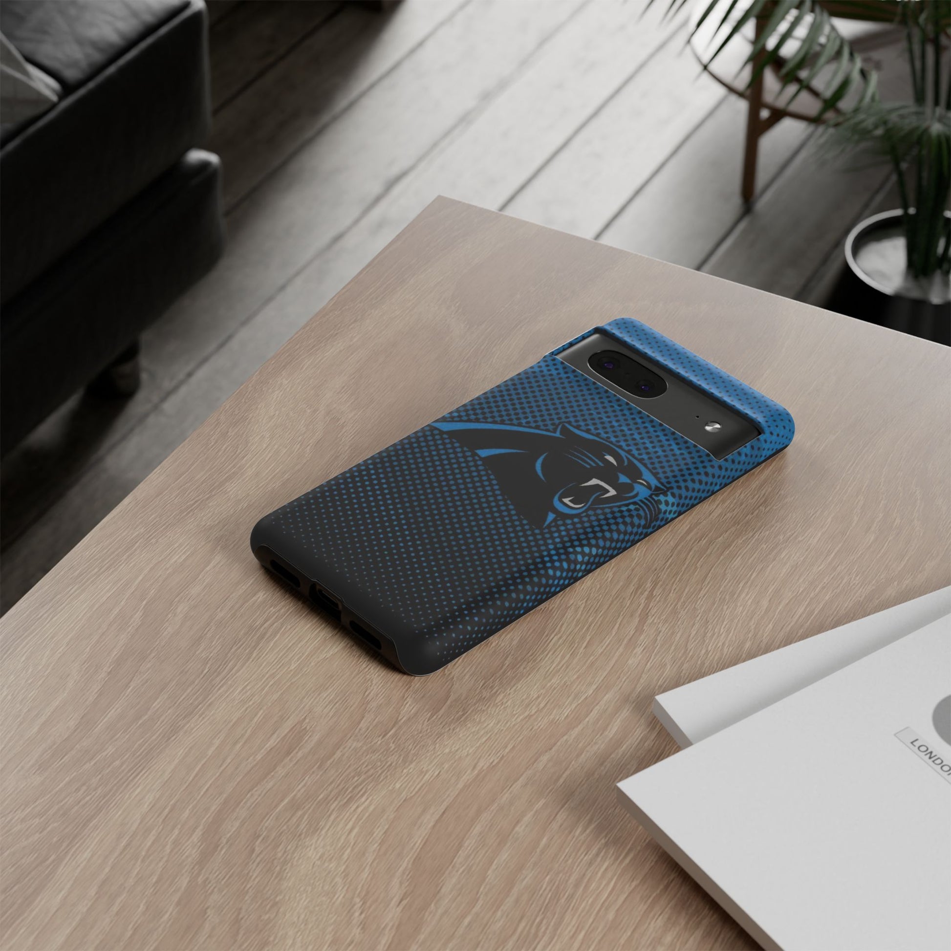 Carolina Panthers Football Logo Tough Cases for iPhones, Samsung, and Pixel