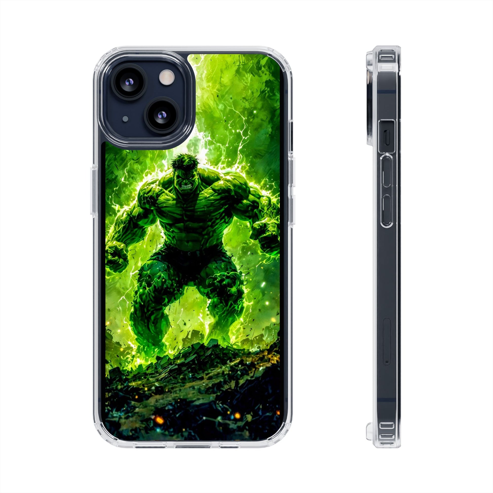 Green Angry Hulk Green tones Art Iphone, Samsung case