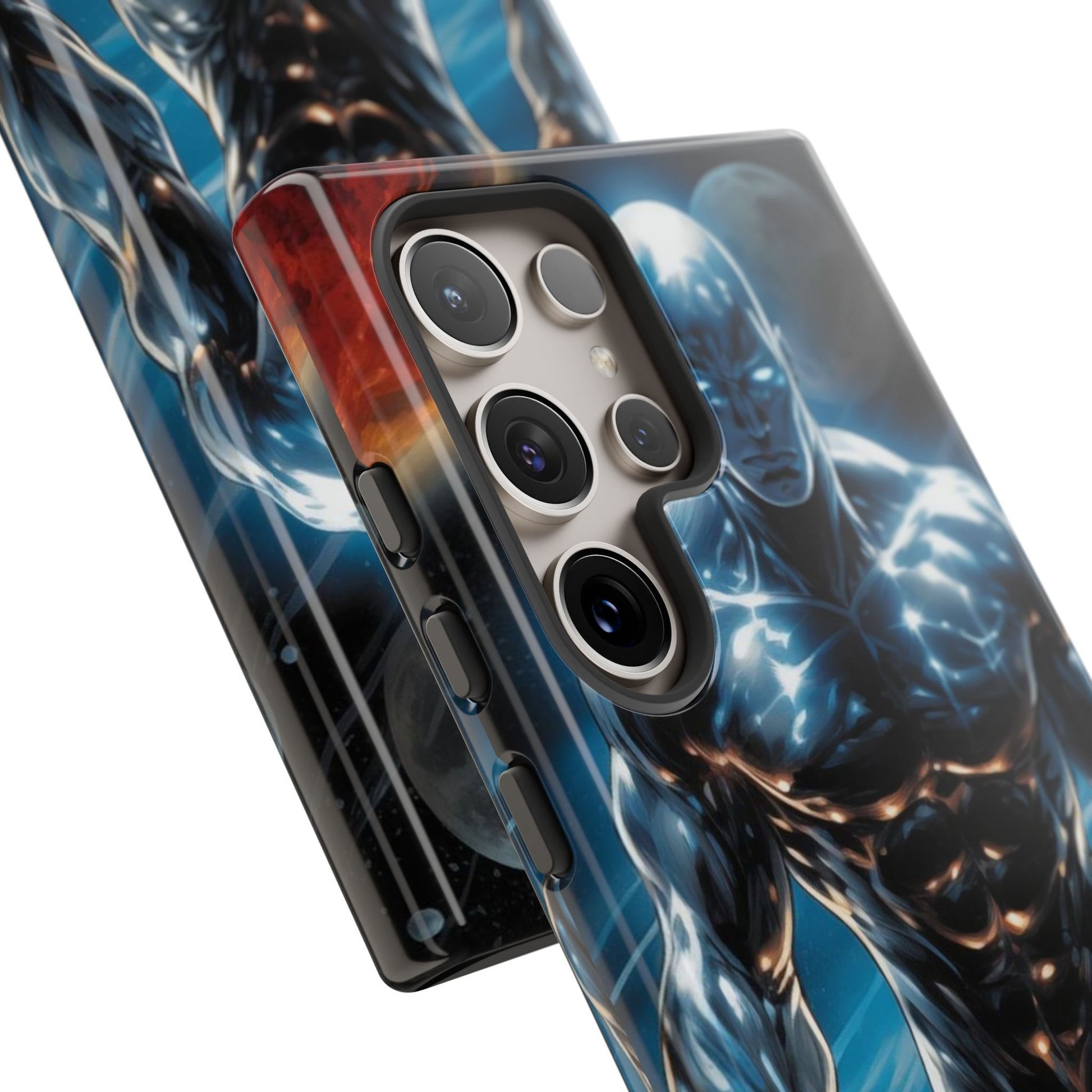 The Silver Surfer Comic Art Phone Case, Tough Cases for iPhones, Samsung, and Pixel