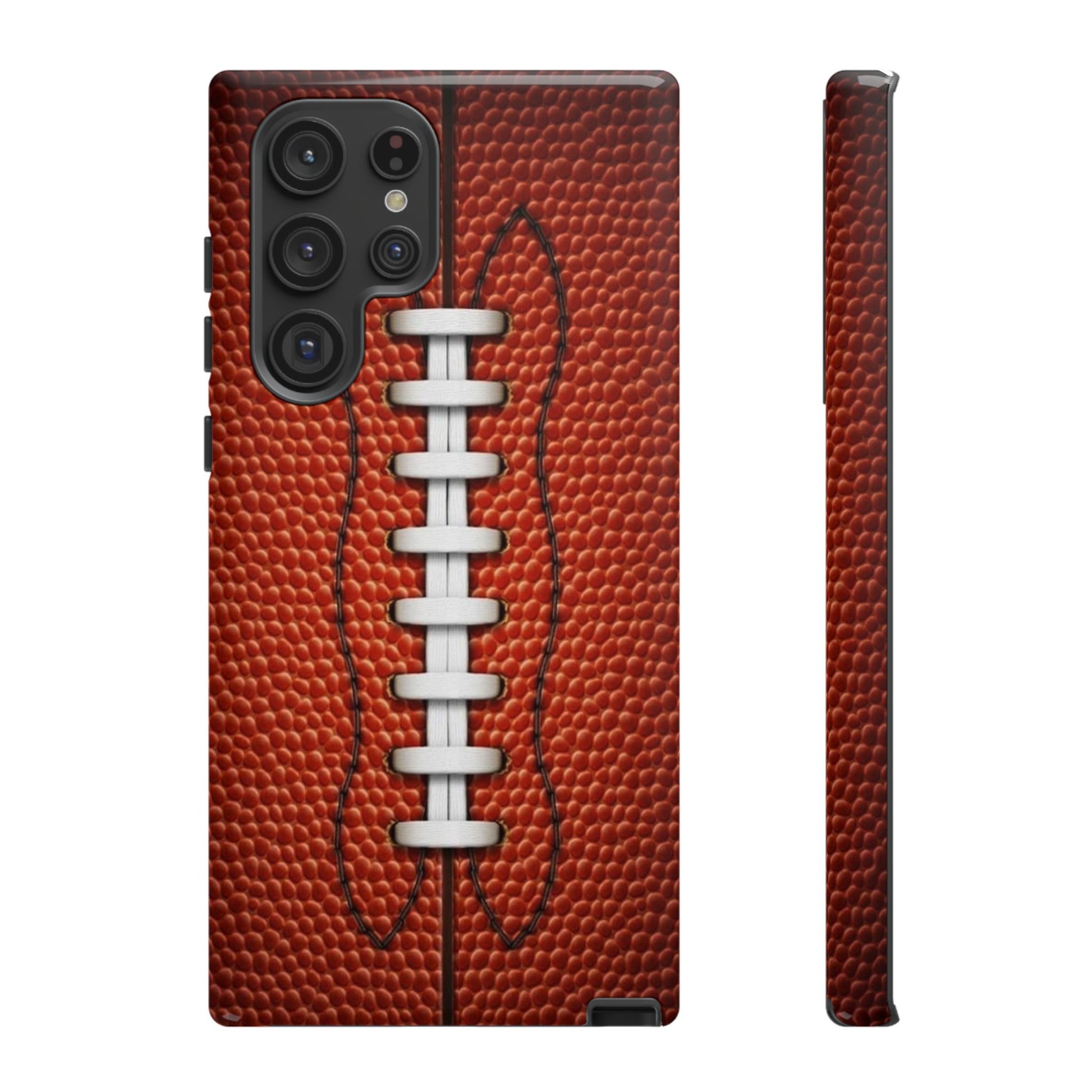 Football Pigskin Print Tough Cases for iPhones, Samsung, and Pixel