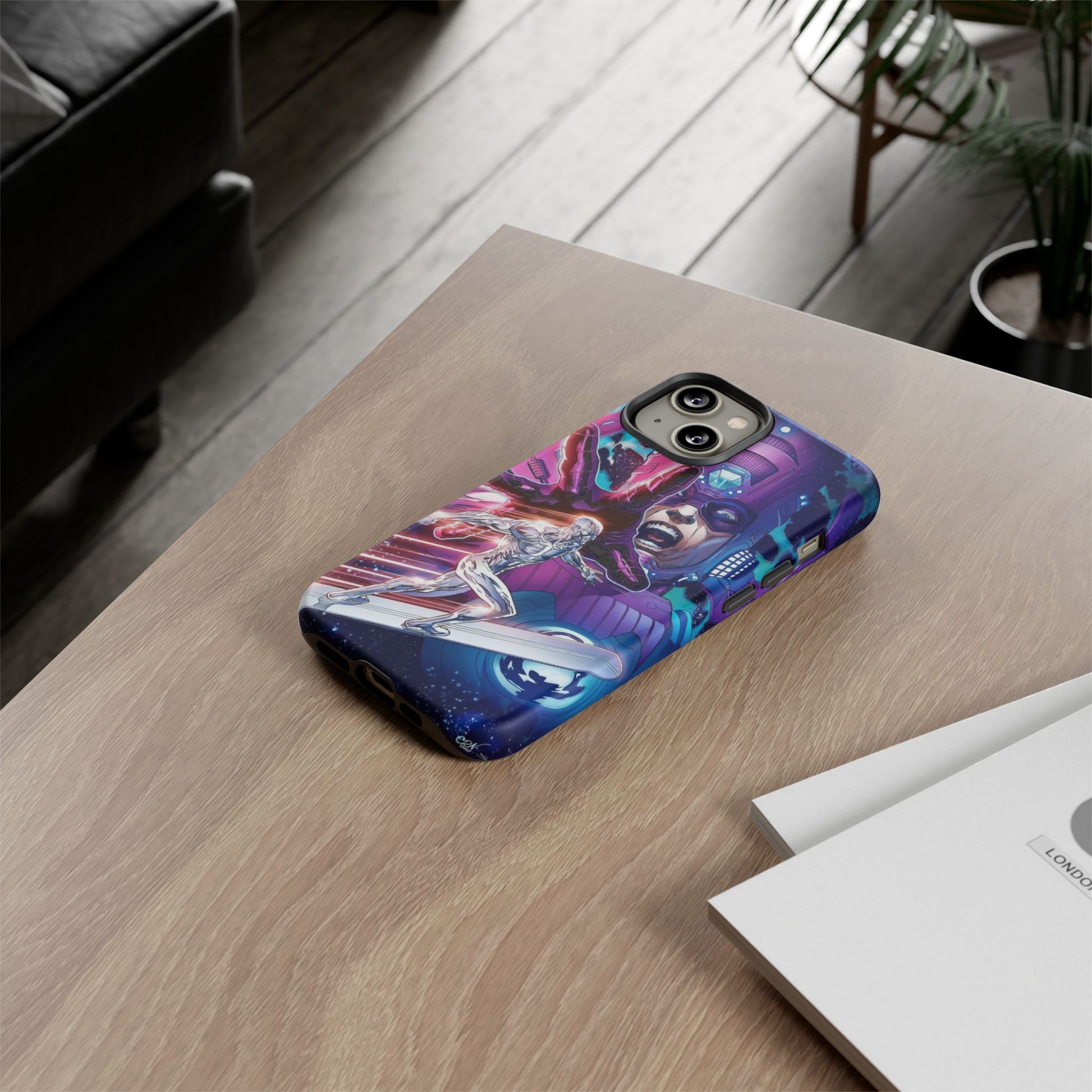 Galactus x Silver Surfer Marvel Phone Case, Tough Cases for iPhones, Samsung, and Pixel