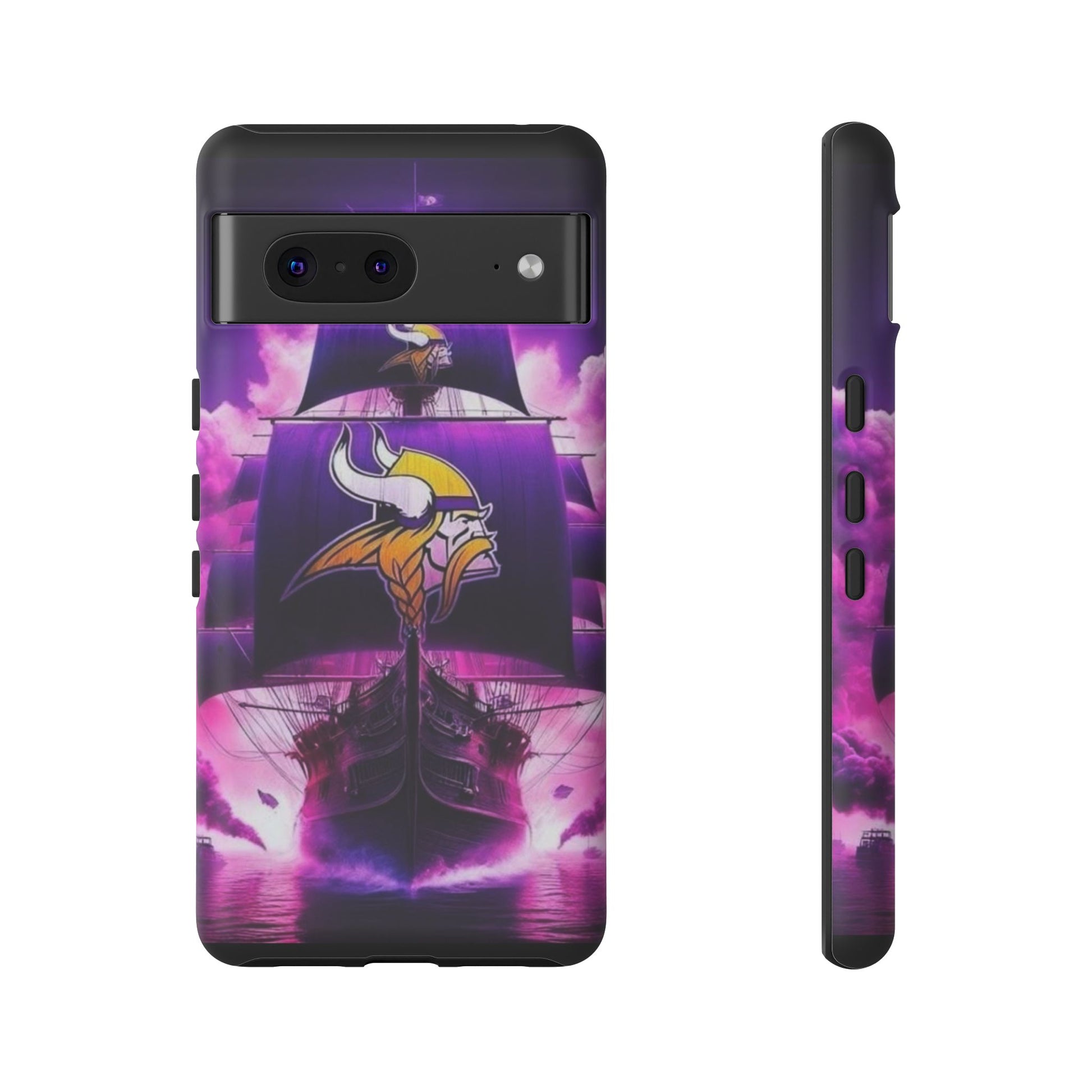 Minnesota Vikings Ship Football Phone Case, Tough Cases for iPhones, Samsung, and Pixel