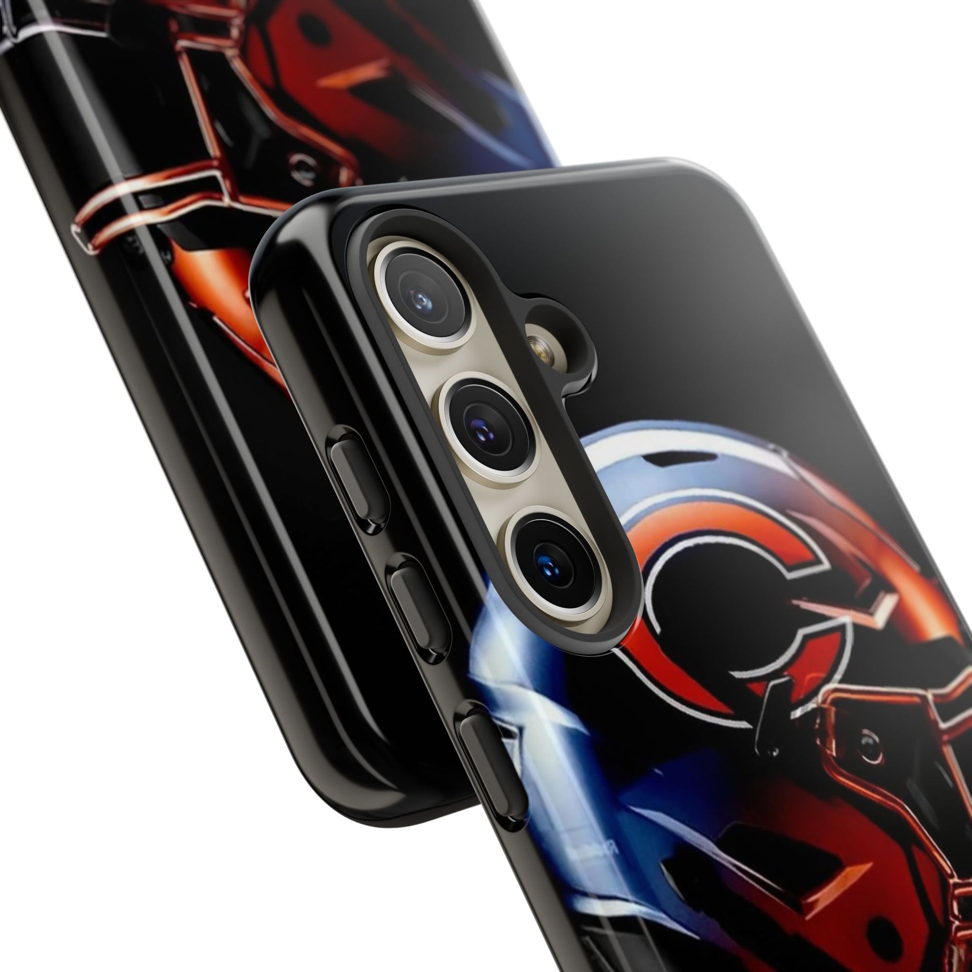 Football Helmet Chicago Bears Phone Case, Tough Cases for iPhones, Samsung, and Pixel