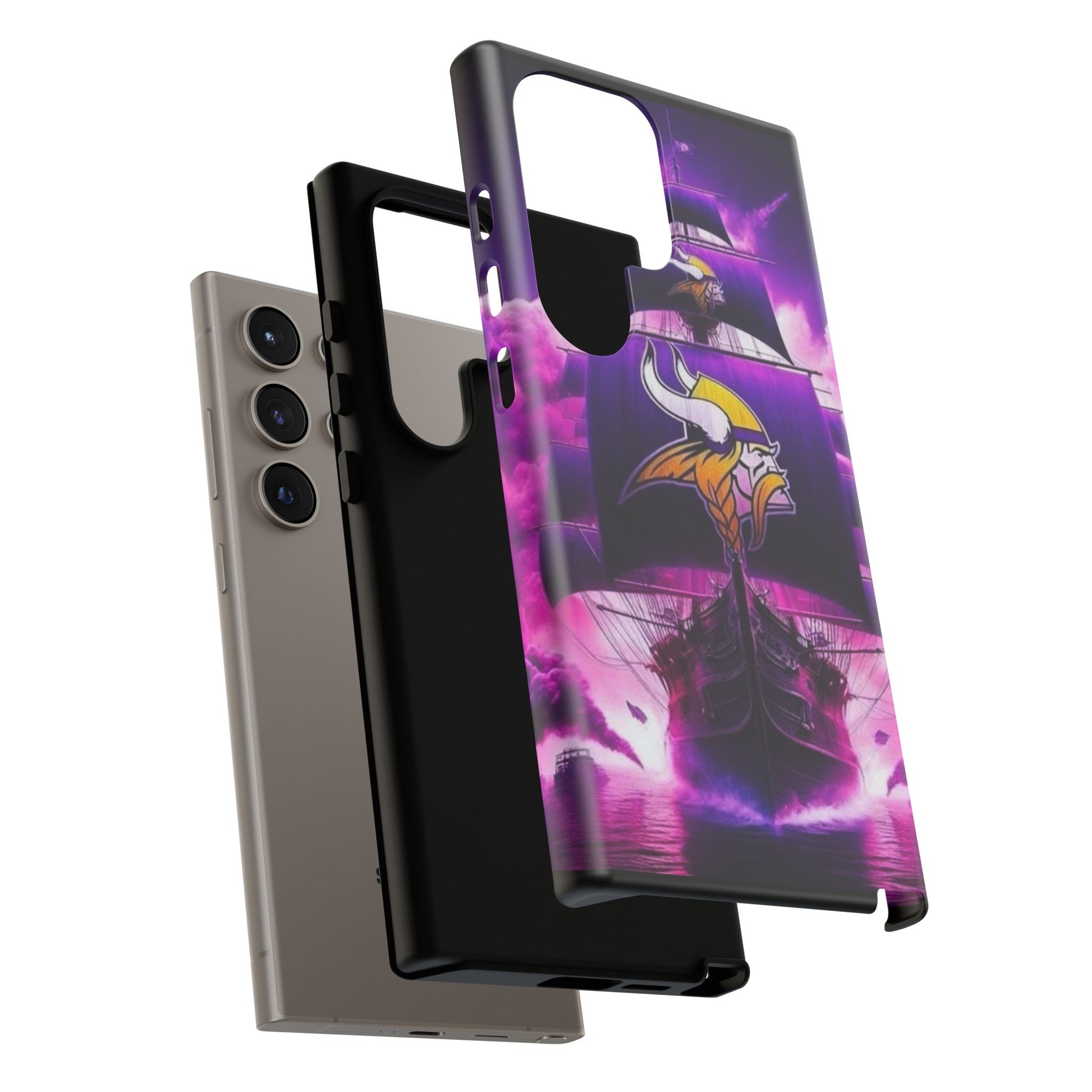 Minnesota Vikings Ship Football Phone Case, Tough Cases for iPhones, Samsung, and Pixel