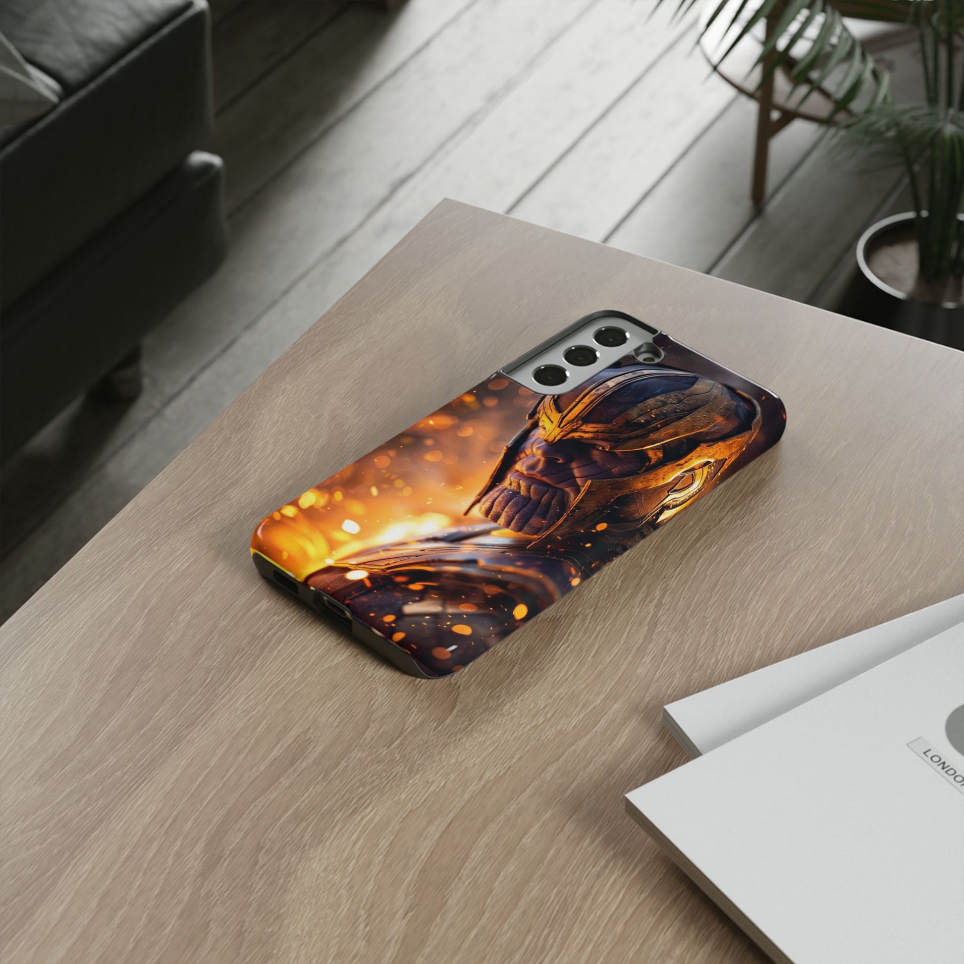 Marvel Villain Thanos Tough Cases for iPhones, Samsung, and Pixel