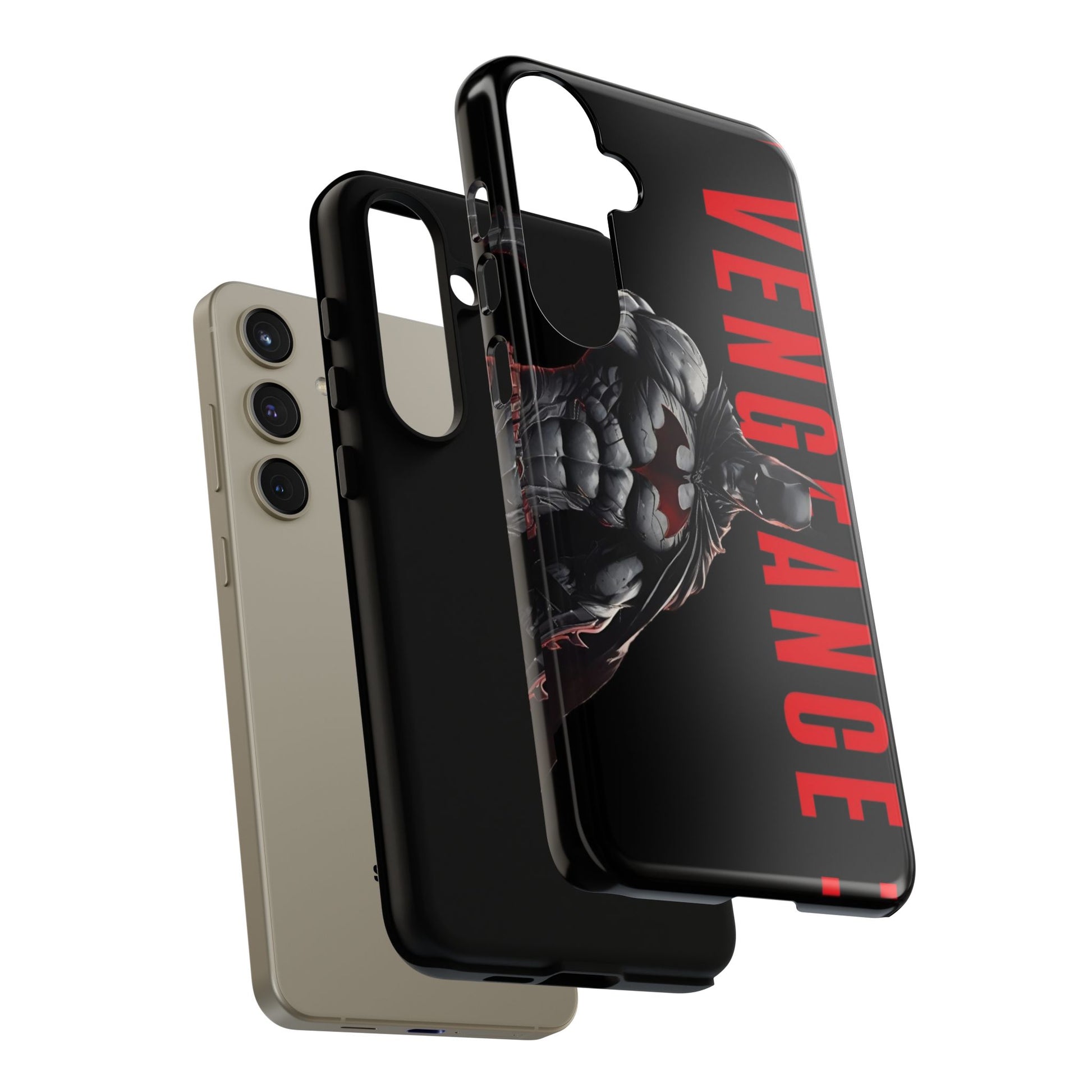 DC Comics Batman Vengence Tough Cases for iPhones, Samsung, and Pixel