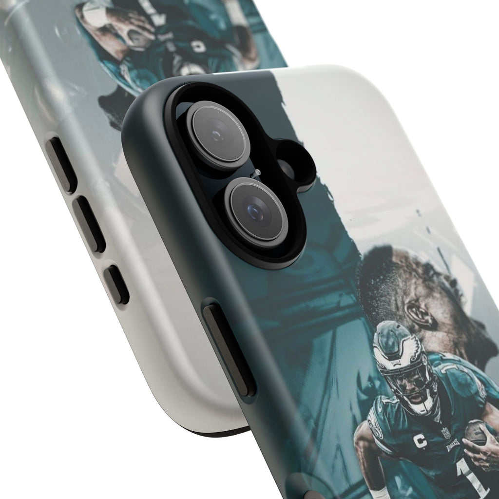 Jalen Hurts Eagles Football Tough Cases for iPhones, Samsung, and Pixel