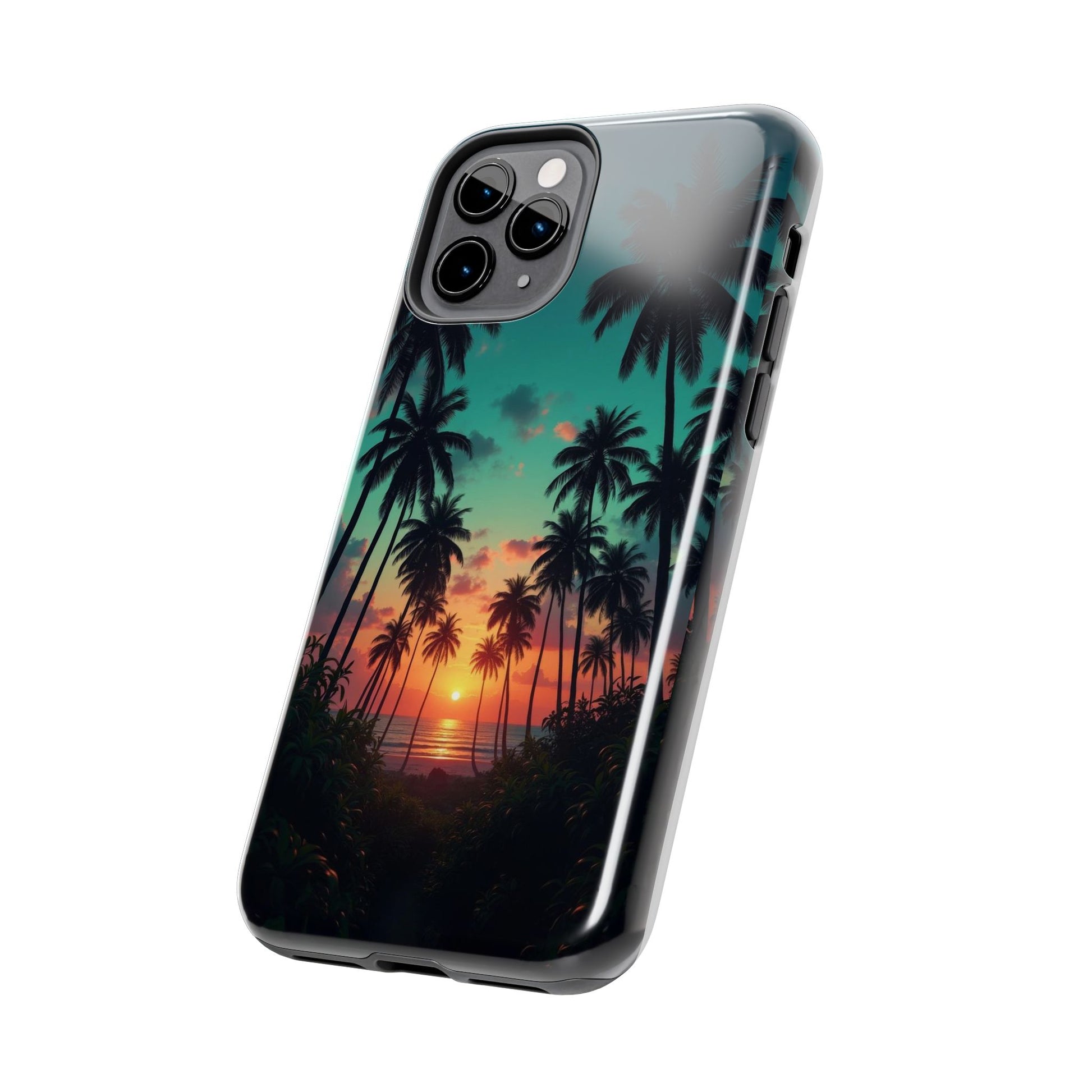 Beach Oasis Themed Tough Phone Cases for Iphones & Samsung Phones