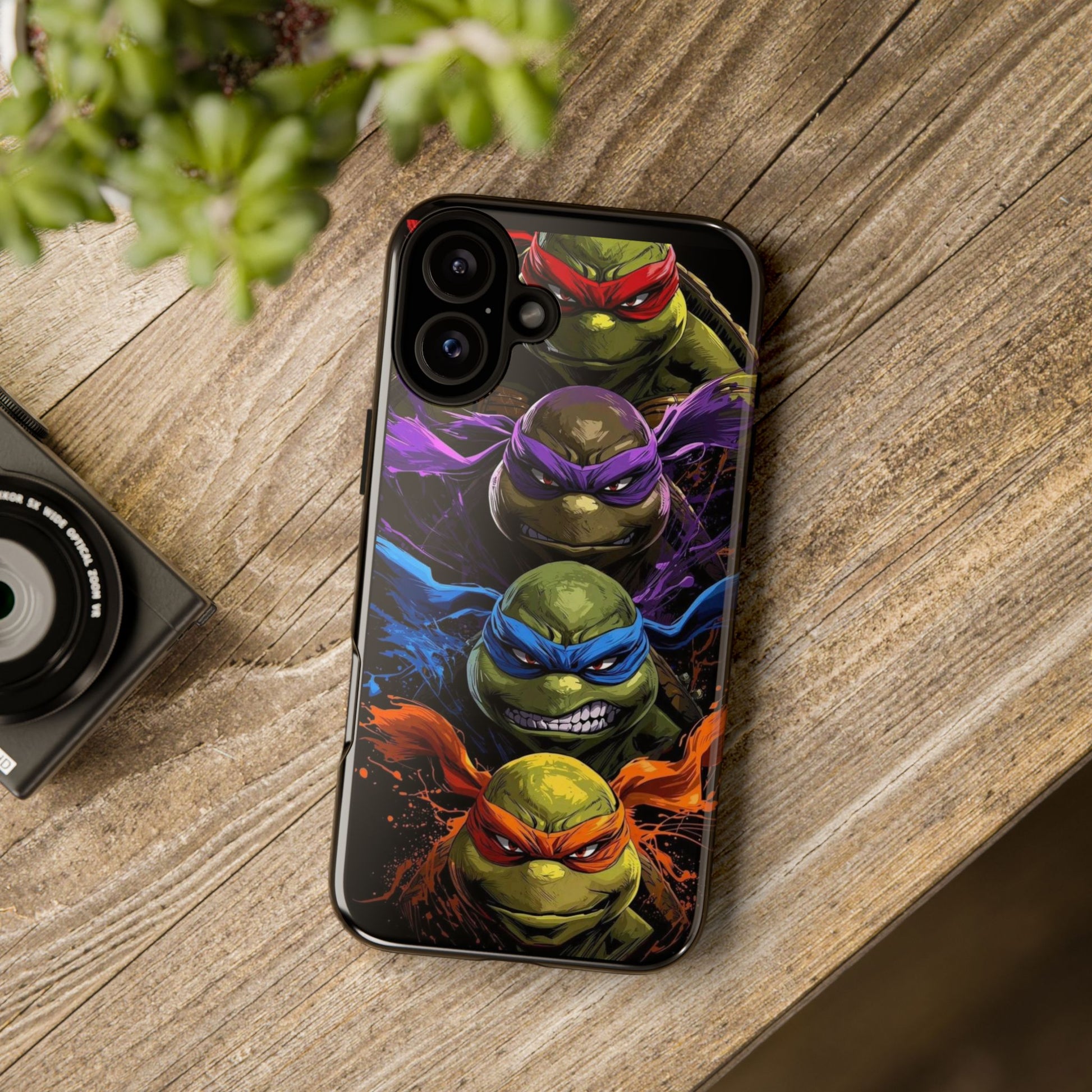 Ninja Turtles Tough Cases for iPhones, Samsung, and Pixel