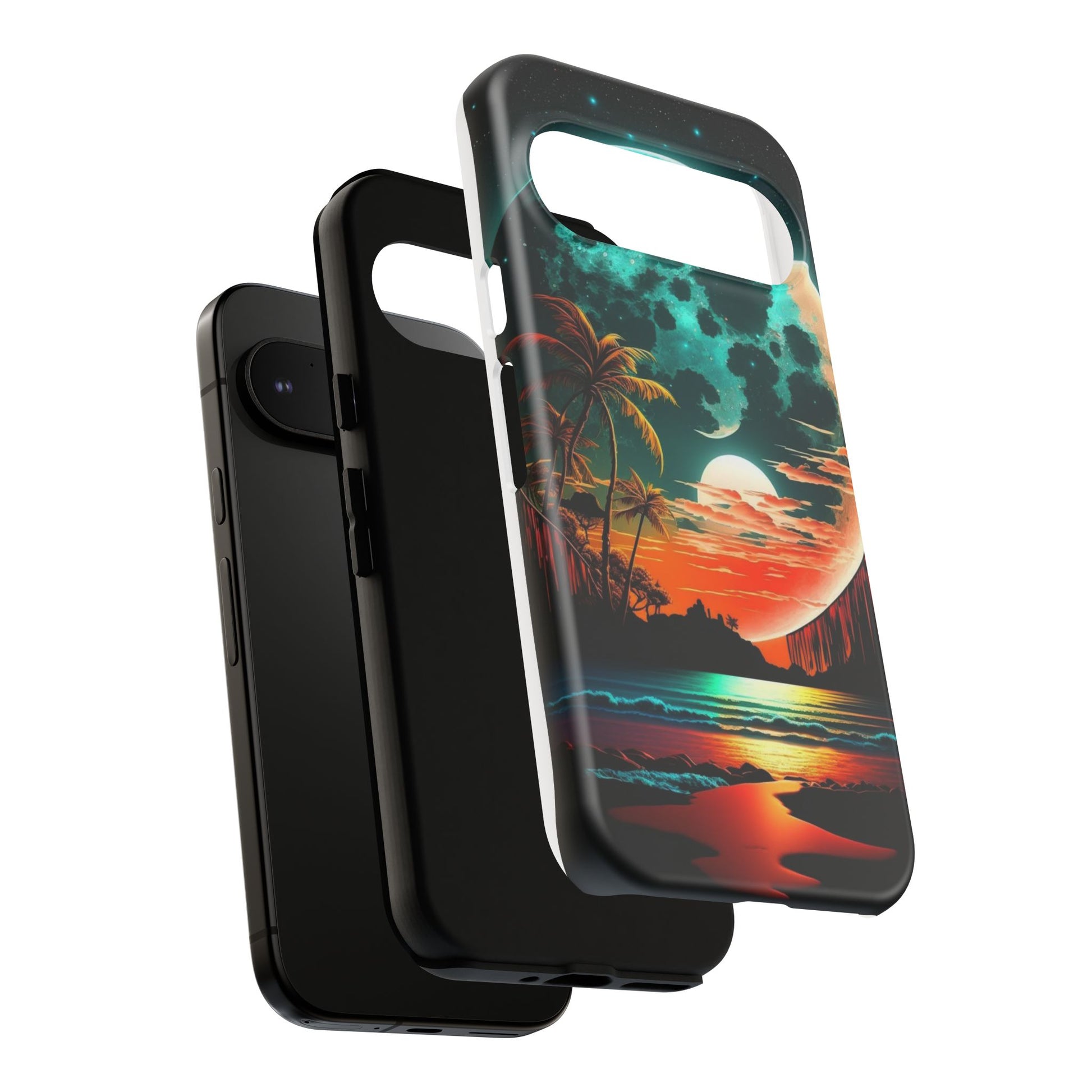 Fantasy Beach Sunset Landscape Phone Case for iPhone, Samsung Galaxy, & Pixel Phones