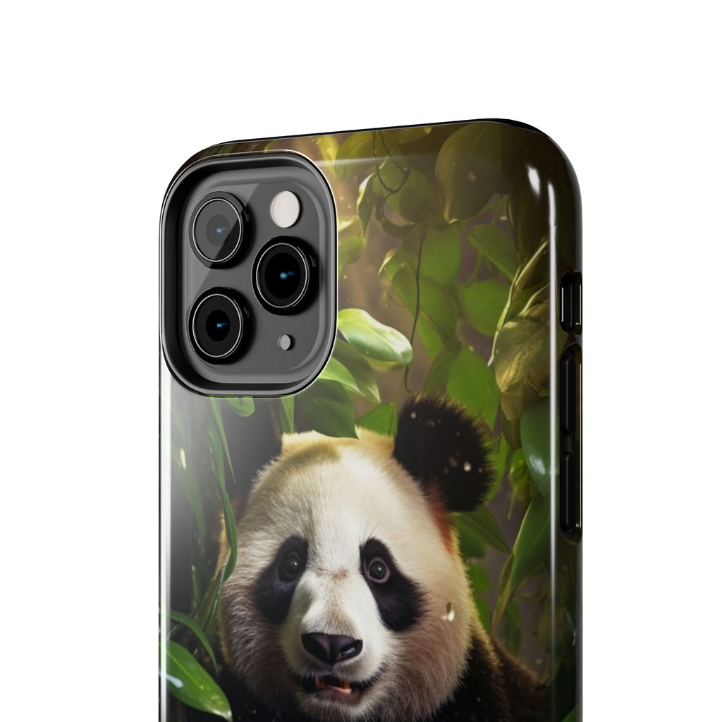 Smiling Panda Theme Phone Cases for iPhones & Samsung Phones