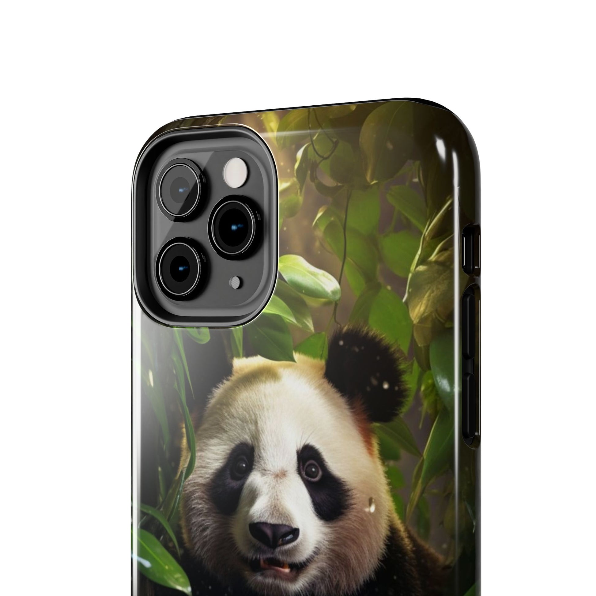 Smiling Panda Theme Phone Cases for iPhones & Samsung Phones