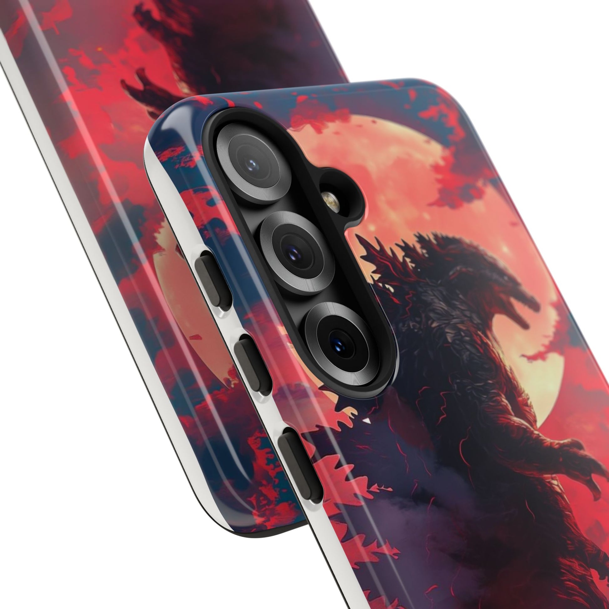 King of Monsters Godzilla Tough Phone Cases for iPhones, Samsung, and Pixel