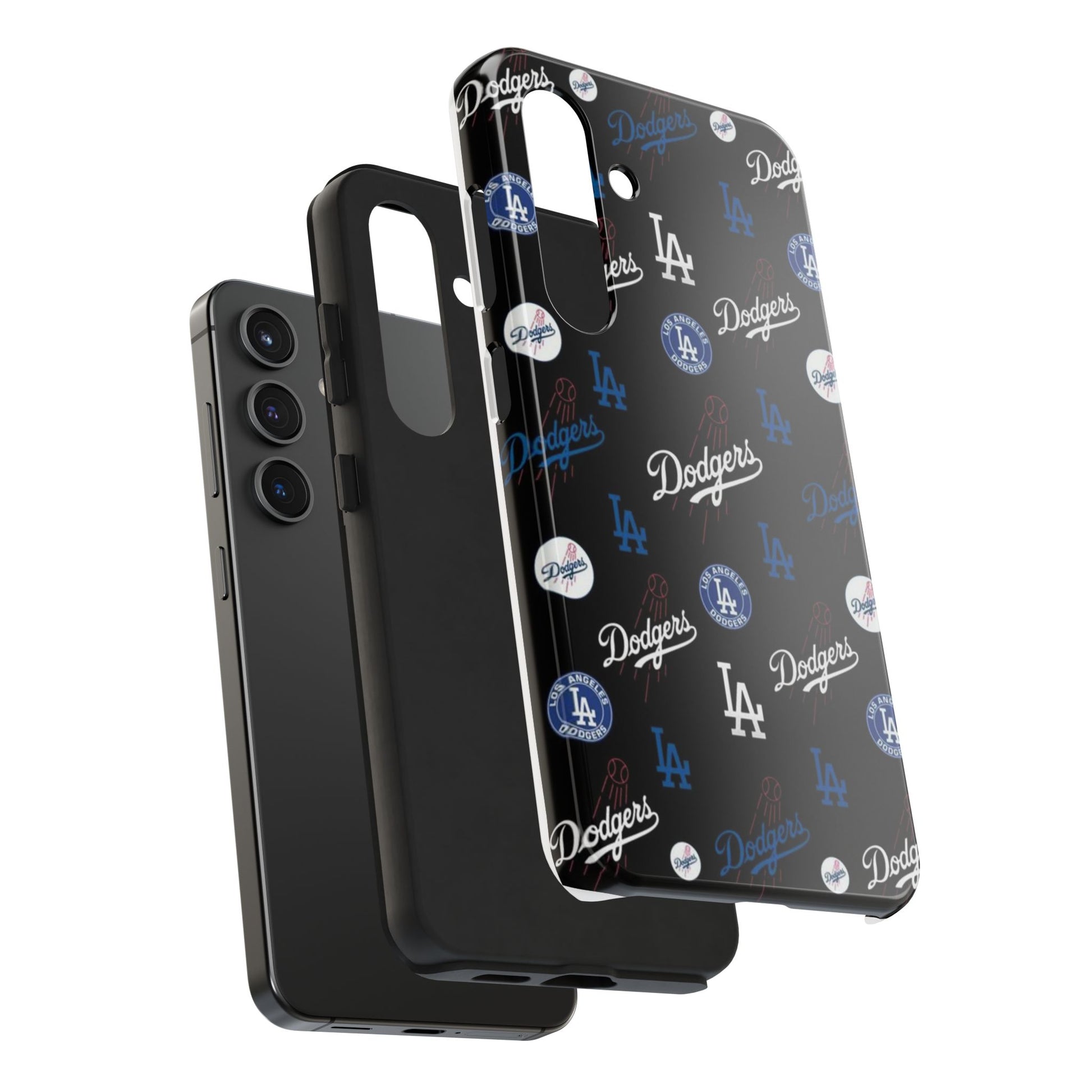 Dodgers Baseball Pattern Phone Cases for Iphones & Samsung Phones Durable