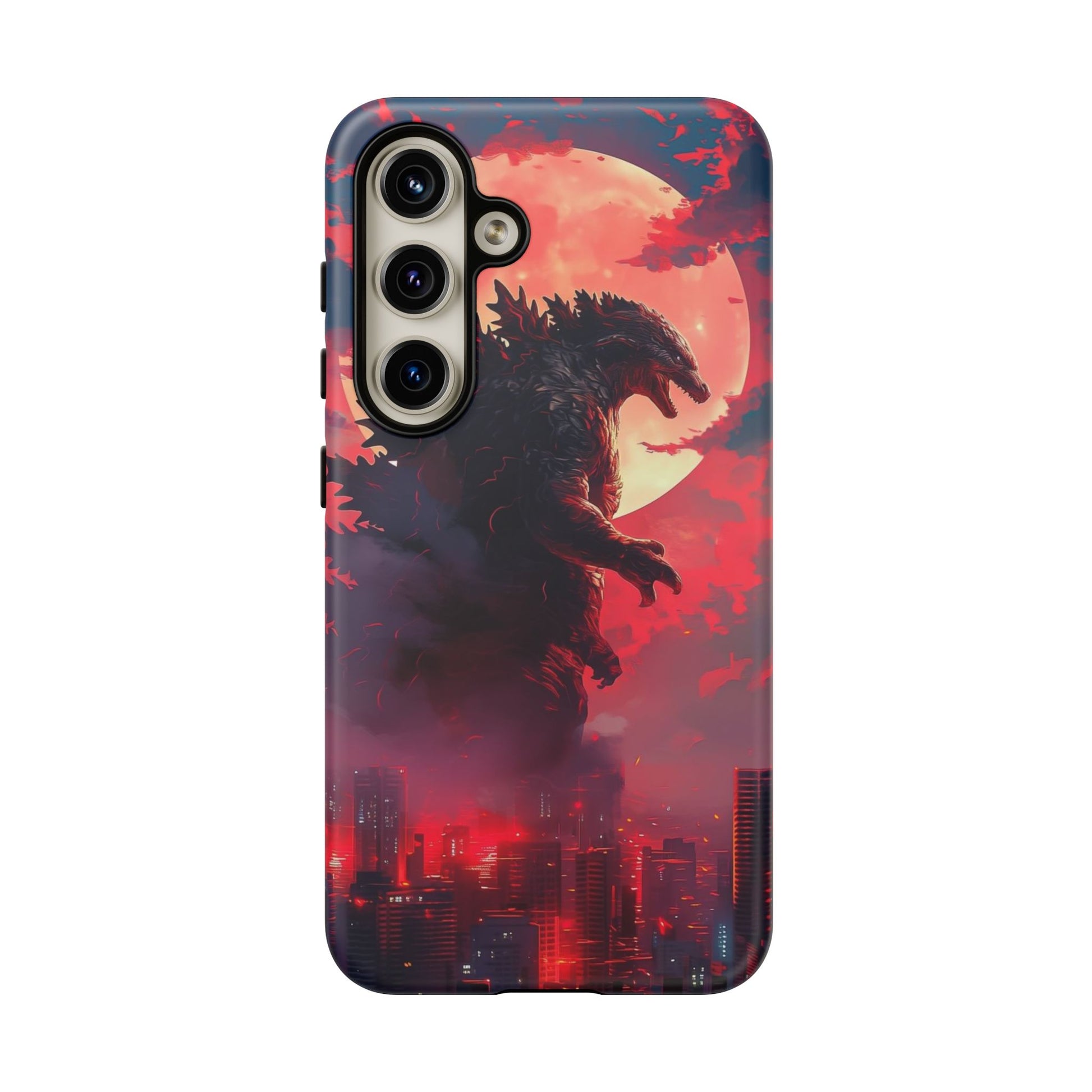 King of Monsters Godzilla Tough Phone Cases for iPhones, Samsung, and Pixel