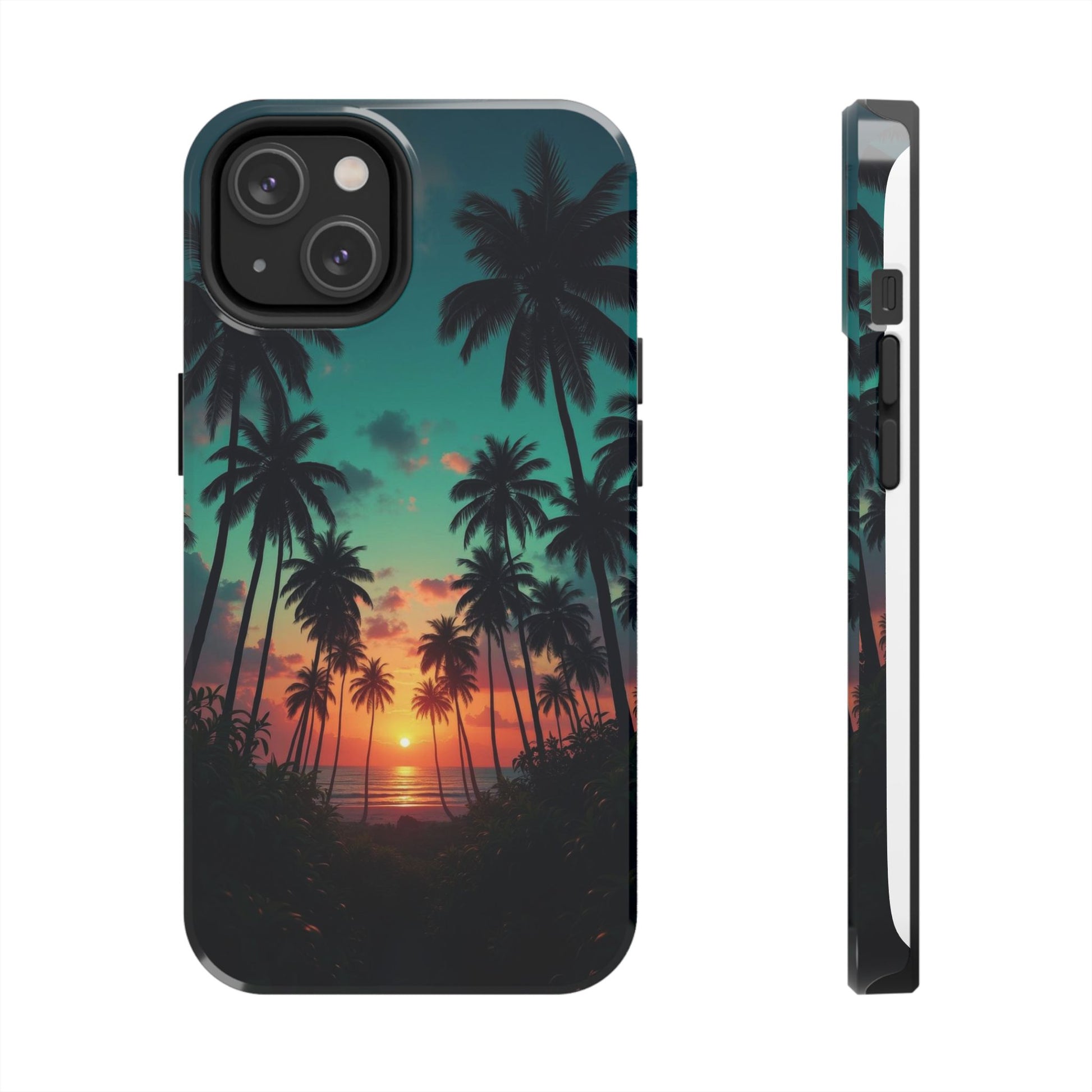 Beach Oasis Themed Tough Phone Cases for Iphones & Samsung Phones