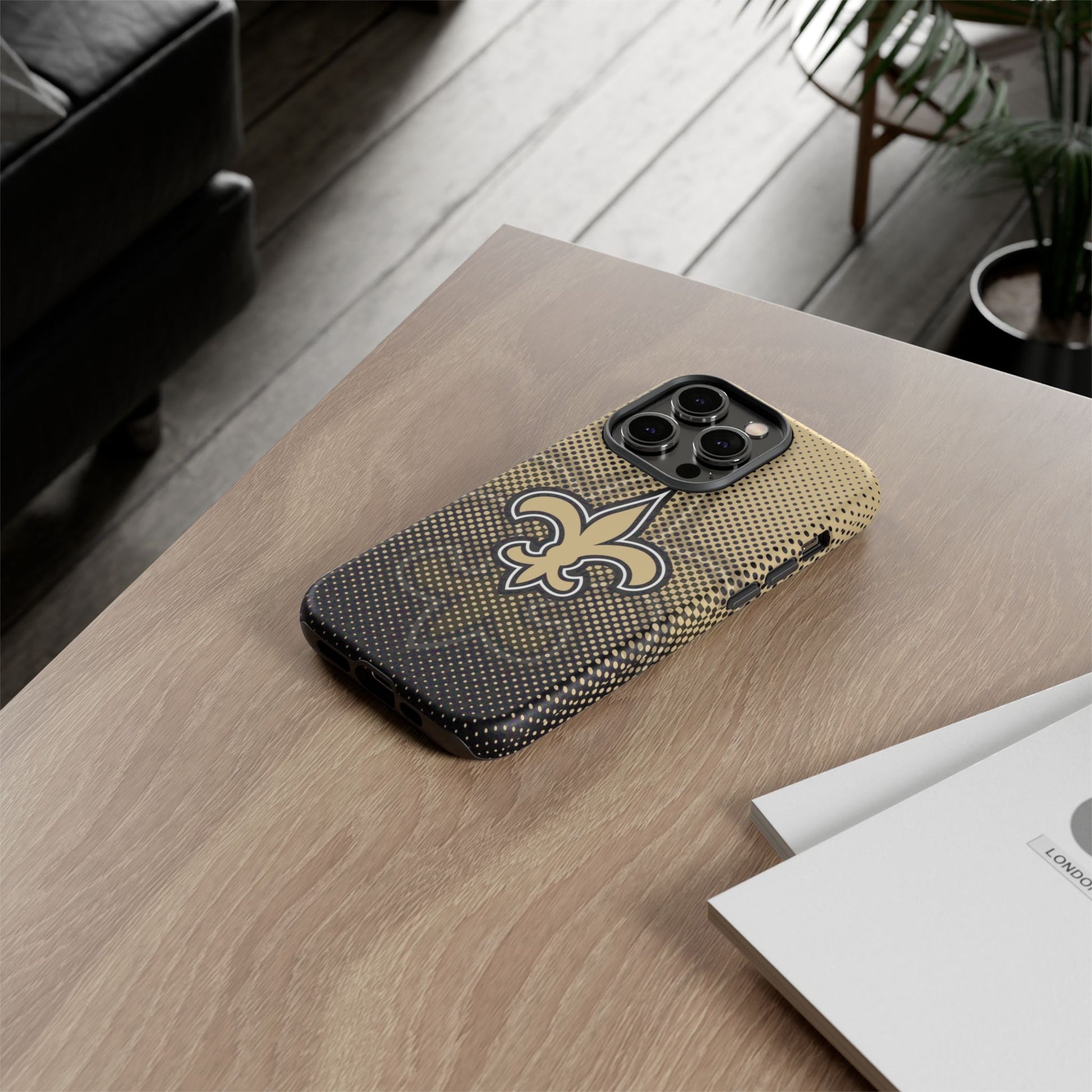 New Orleans Football Saints Logo Tough Cases for iPhones, Samsung, and Pixel