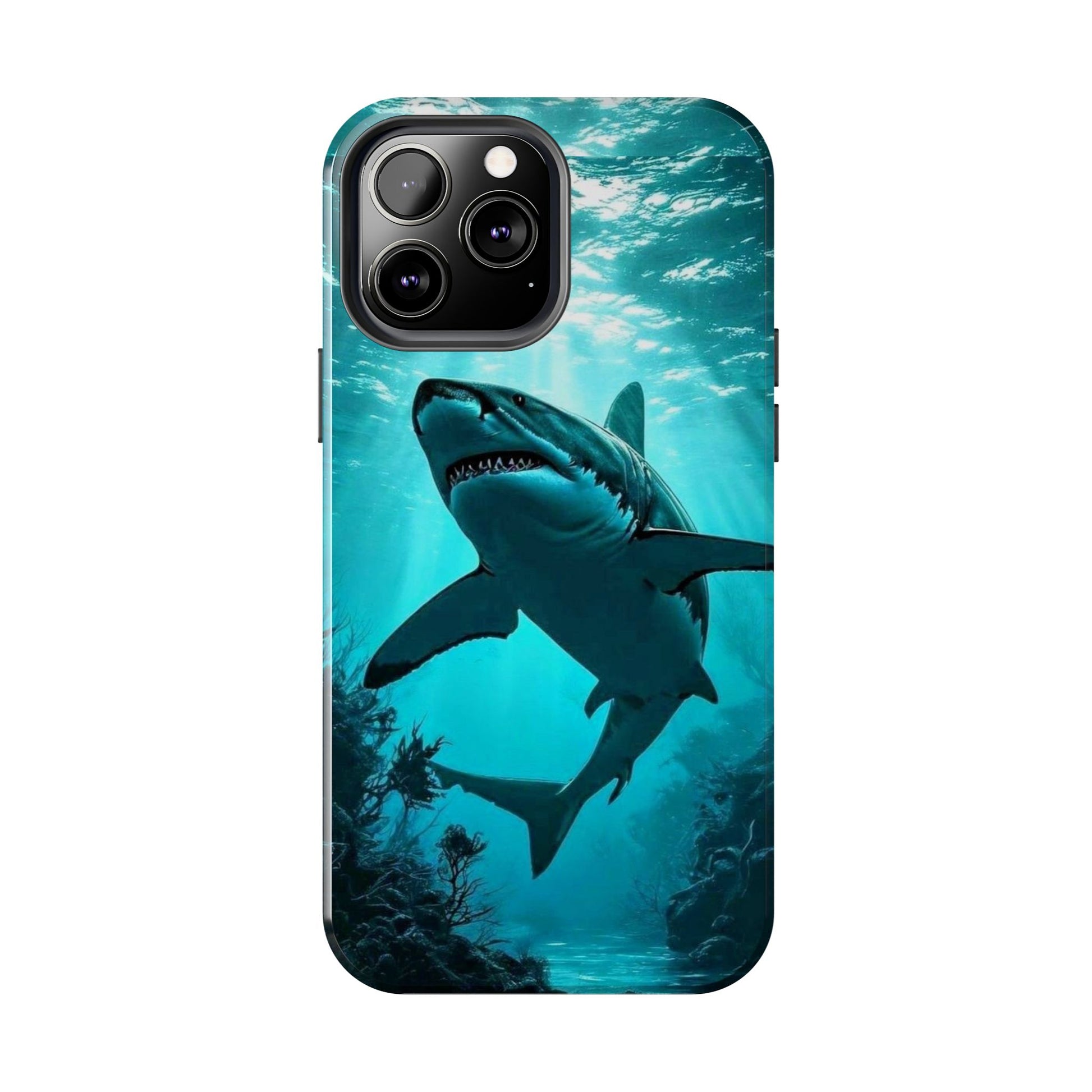 Killer Shark Theme Phone Cases for iPhones & Samsung Phones