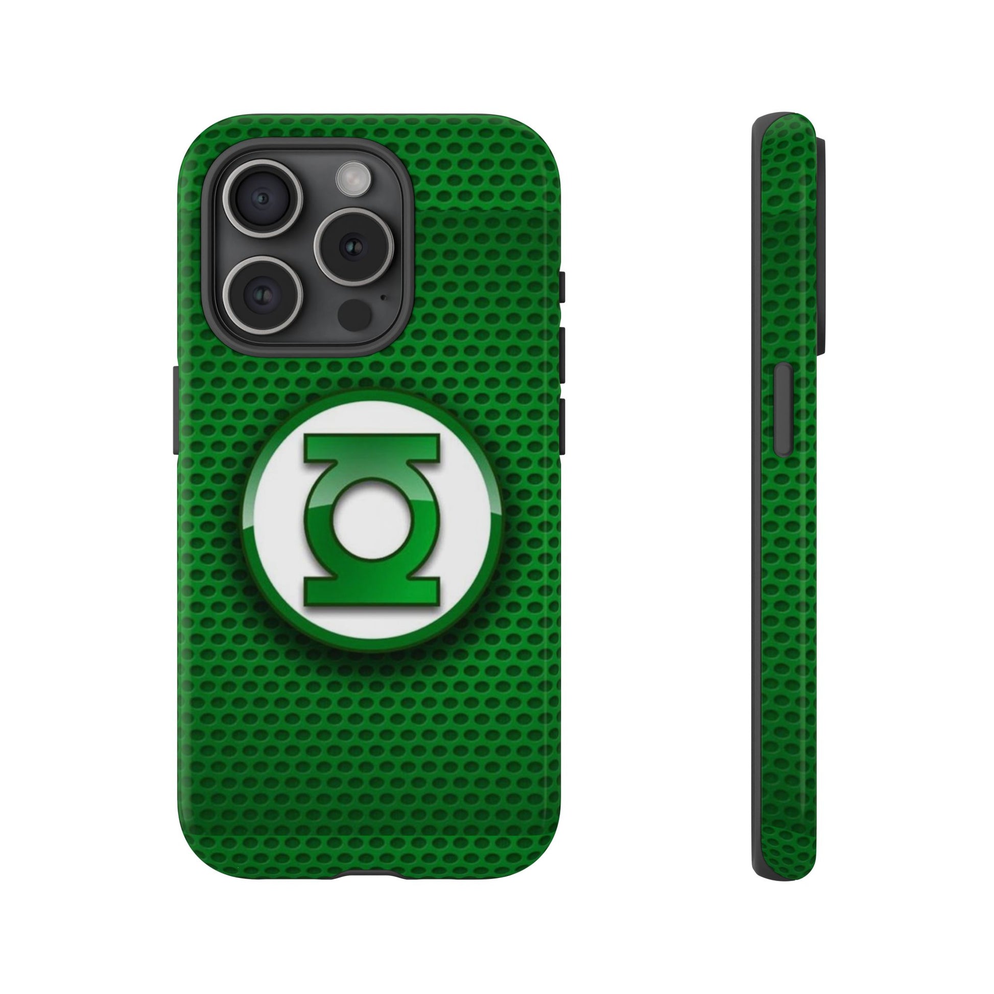 Green Lantern Logo Phone Case, Tough Cases, DC Case for iPhones, Samsung, and Pixel