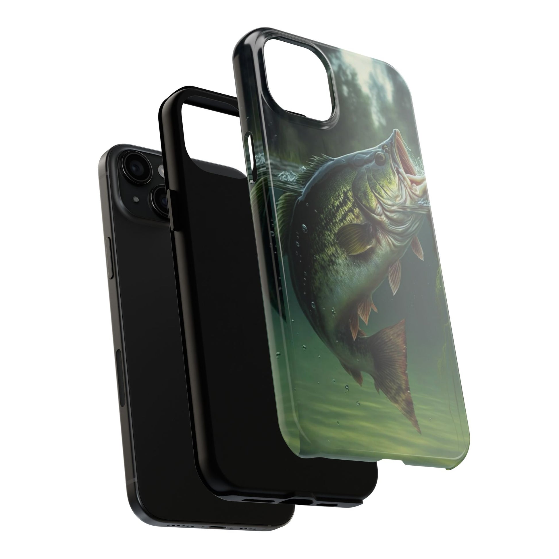 Large Mouth Bass Theme Phone Cases for iPhones & Samsung Phones