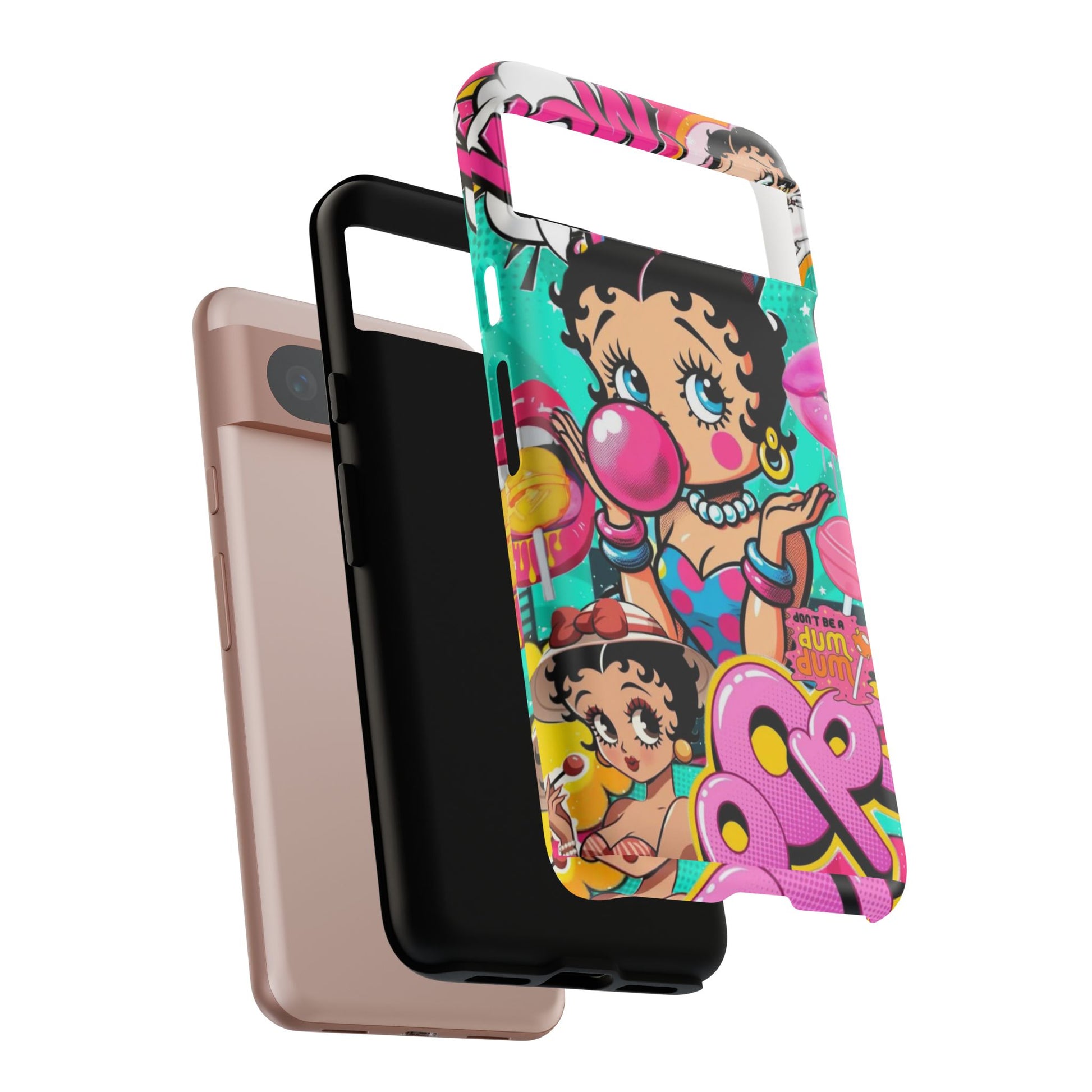 Betty Boop Comic Strip Phone Case for iPhone, Samsung Galaxy, & Pixel Phones