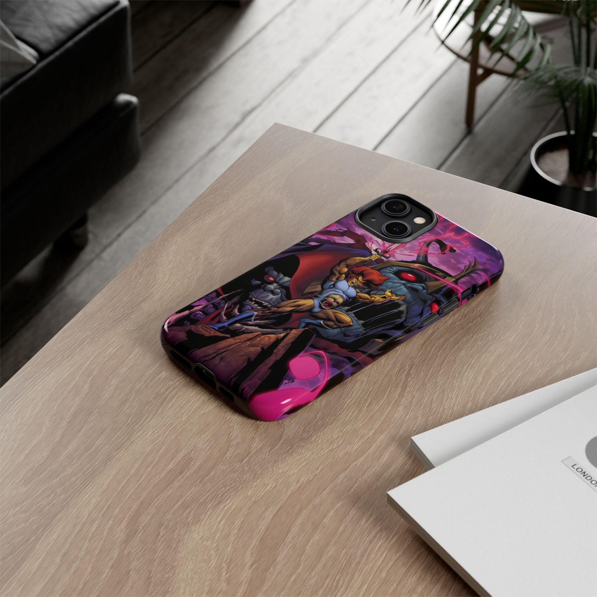 Thundercats Lion O x Mumra Tough Cases for iPhones, Samsung, and Pixel