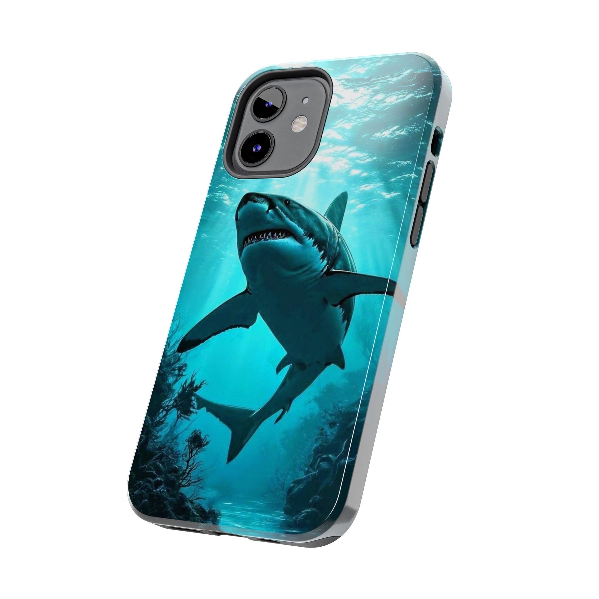 Killer Shark Theme Phone Cases for iPhones & Samsung Phones