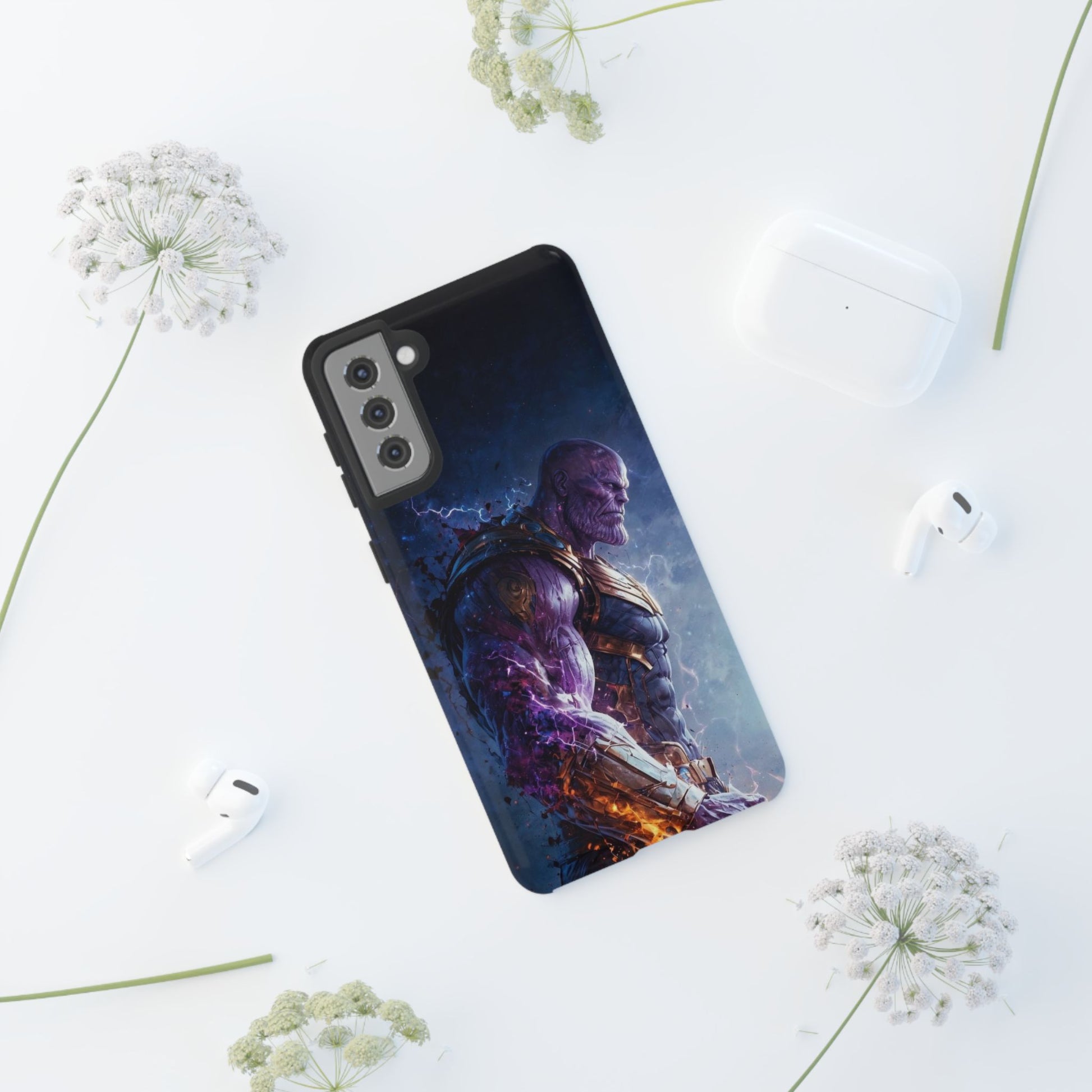 Marvel's Thanos Tough Cases for iPhones, Samsung, and Pixel