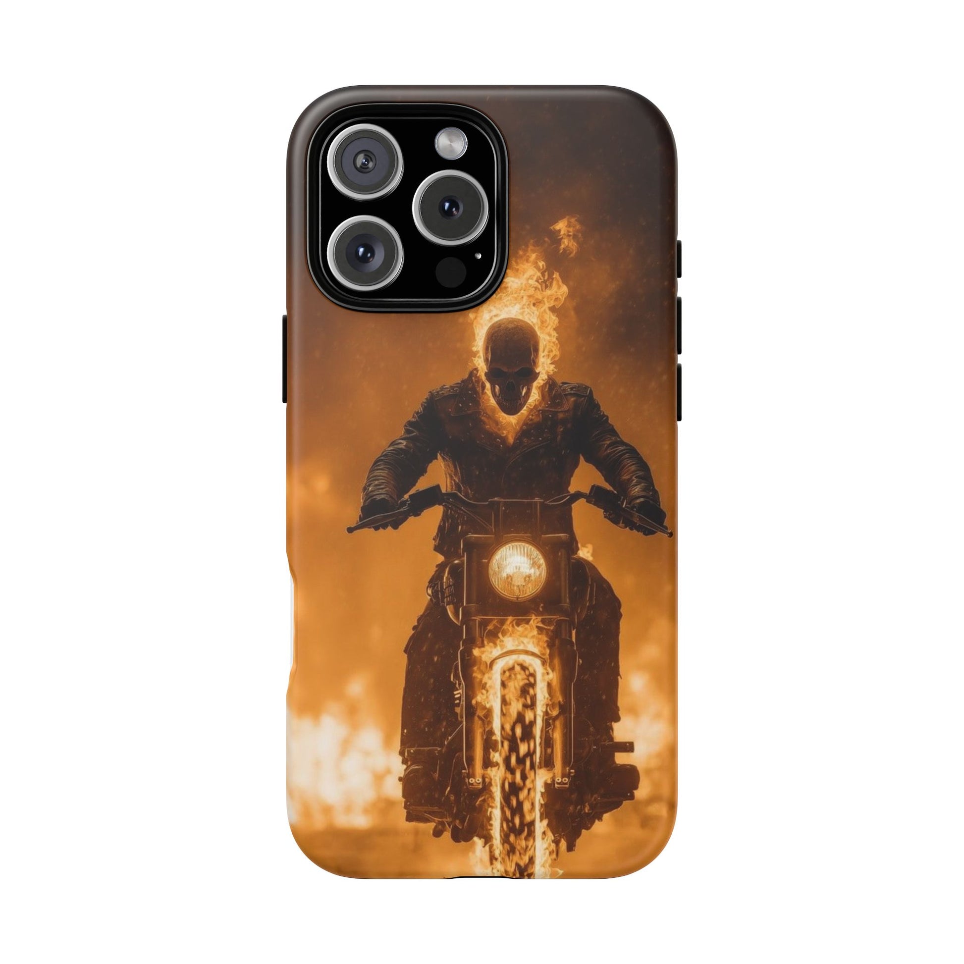 Marvel's Ghostrider Tough Cases for iPhones, Samsung, and Pixel